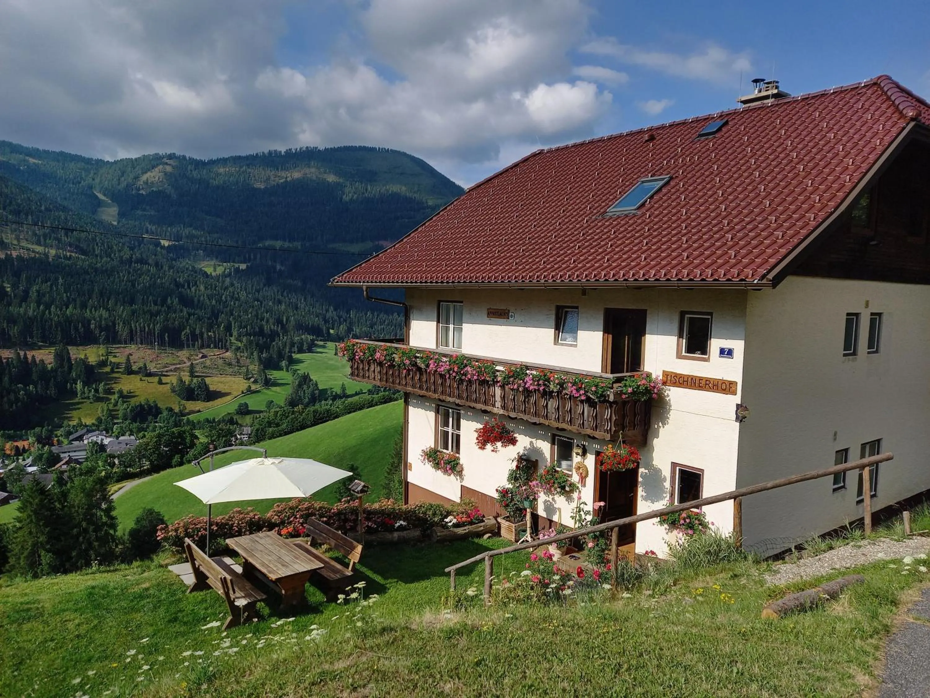 Property building in Tischnerhof Appartements