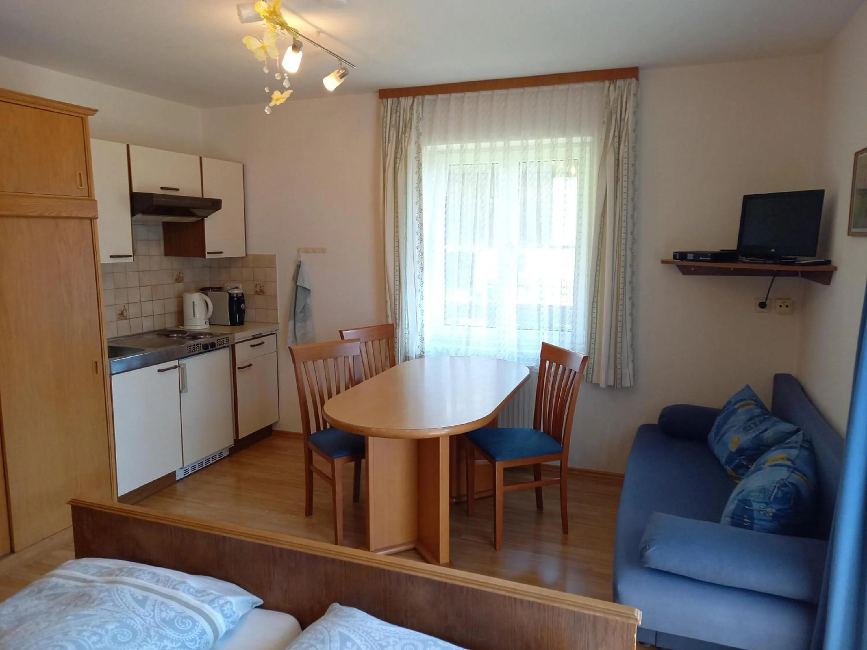 Kitchen or kitchenette in Tischnerhof Appartements