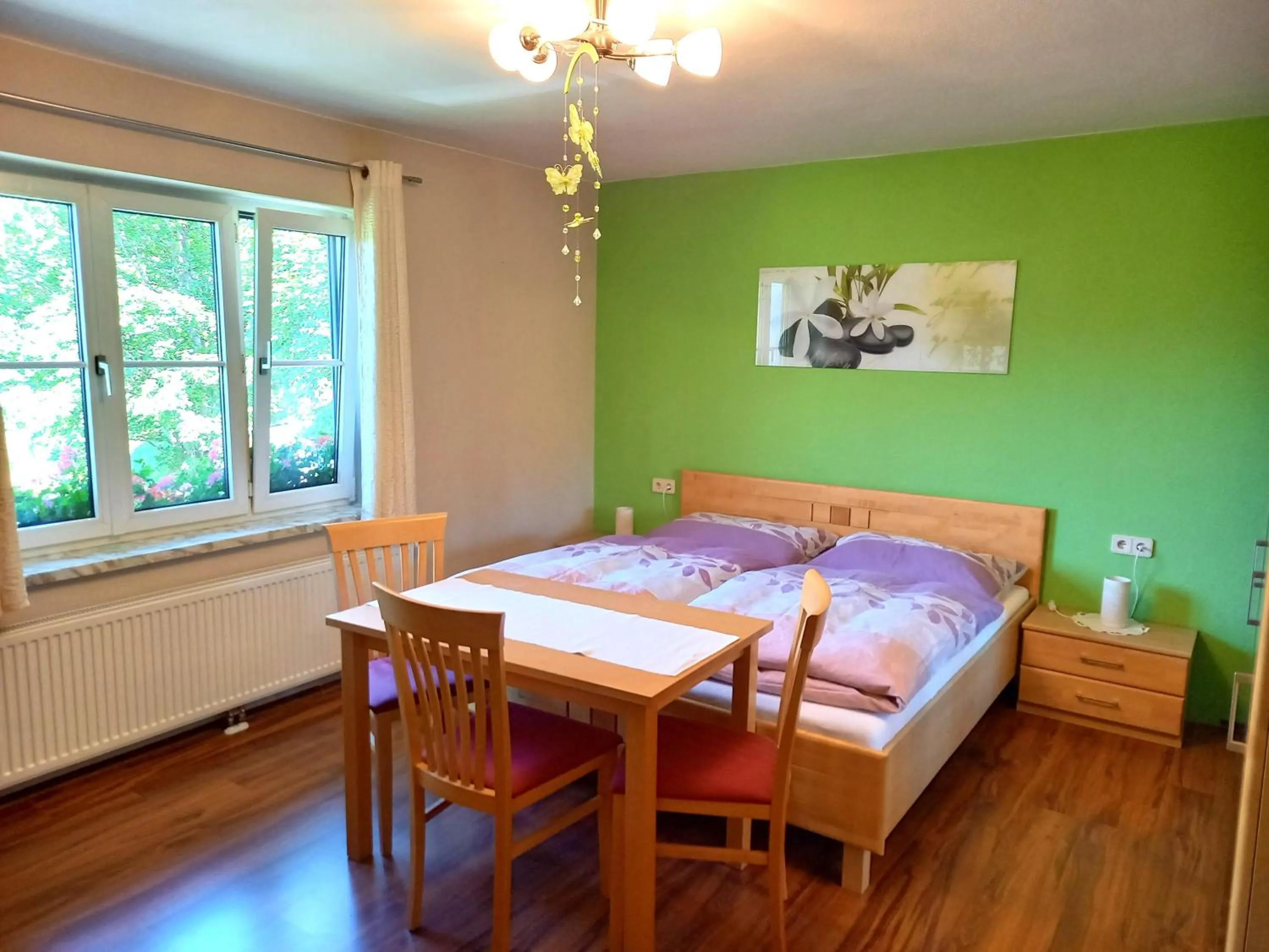 Seating area, Bed in Tischnerhof Appartements