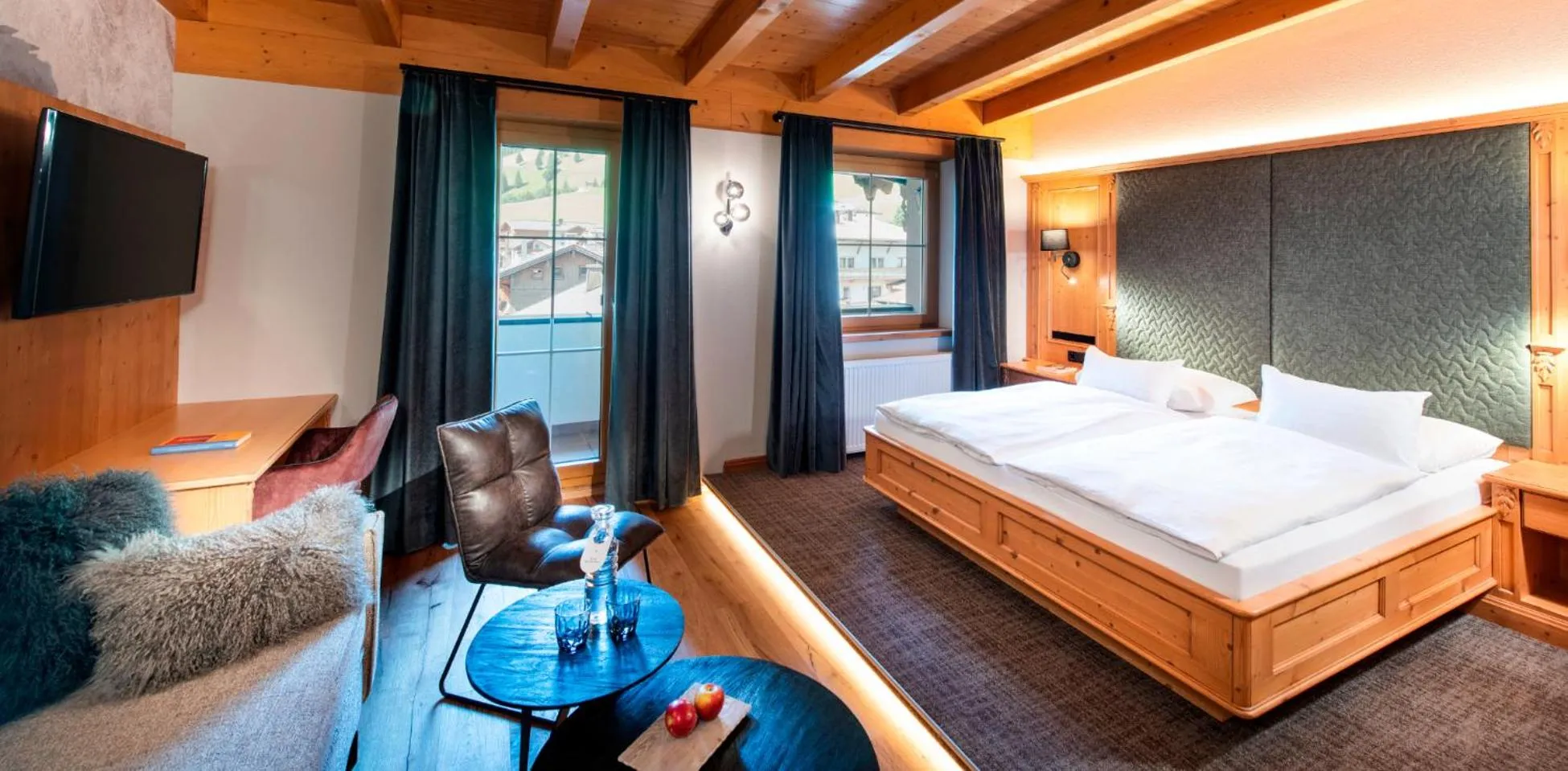 Bedroom, Bed in das Alois 4 Sterne Superior