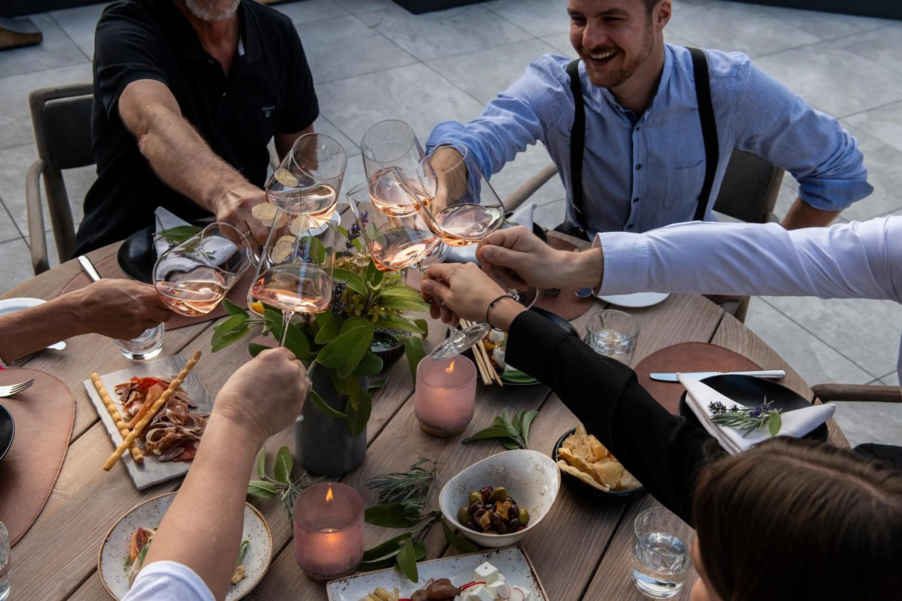 Balcony/Terrace in das Alois 4 Sterne Superior