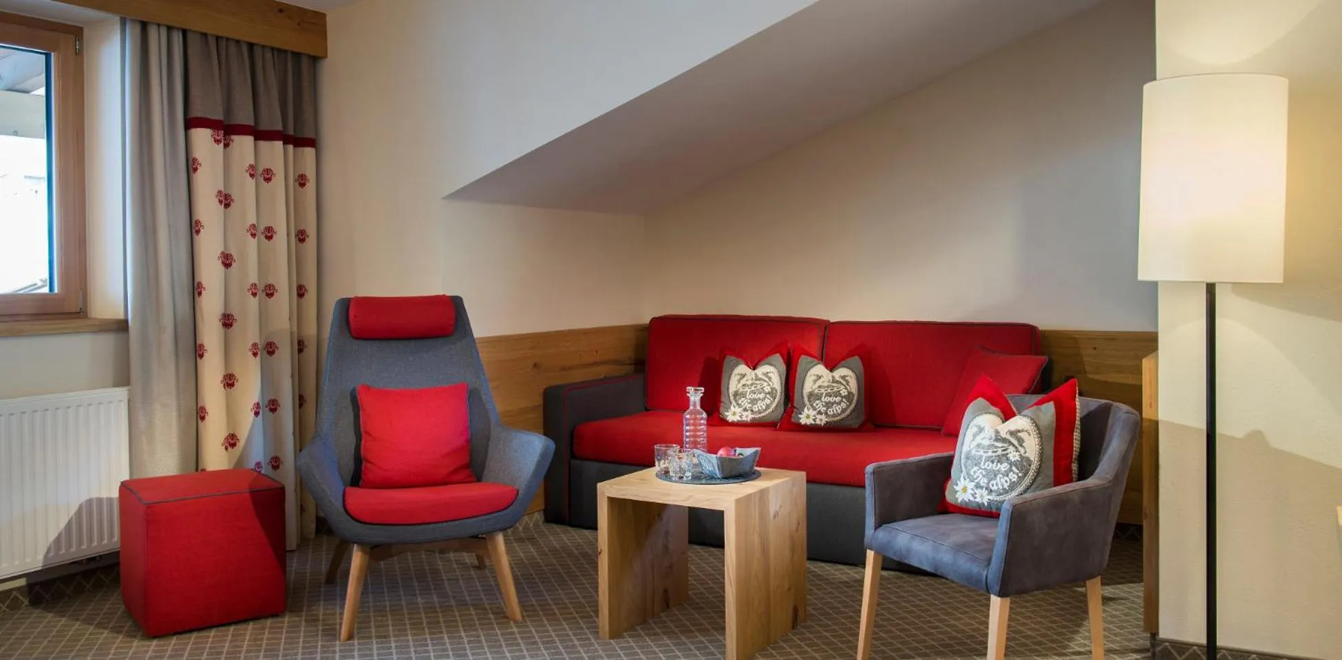 Living room in das Alois 4 Sterne Superior