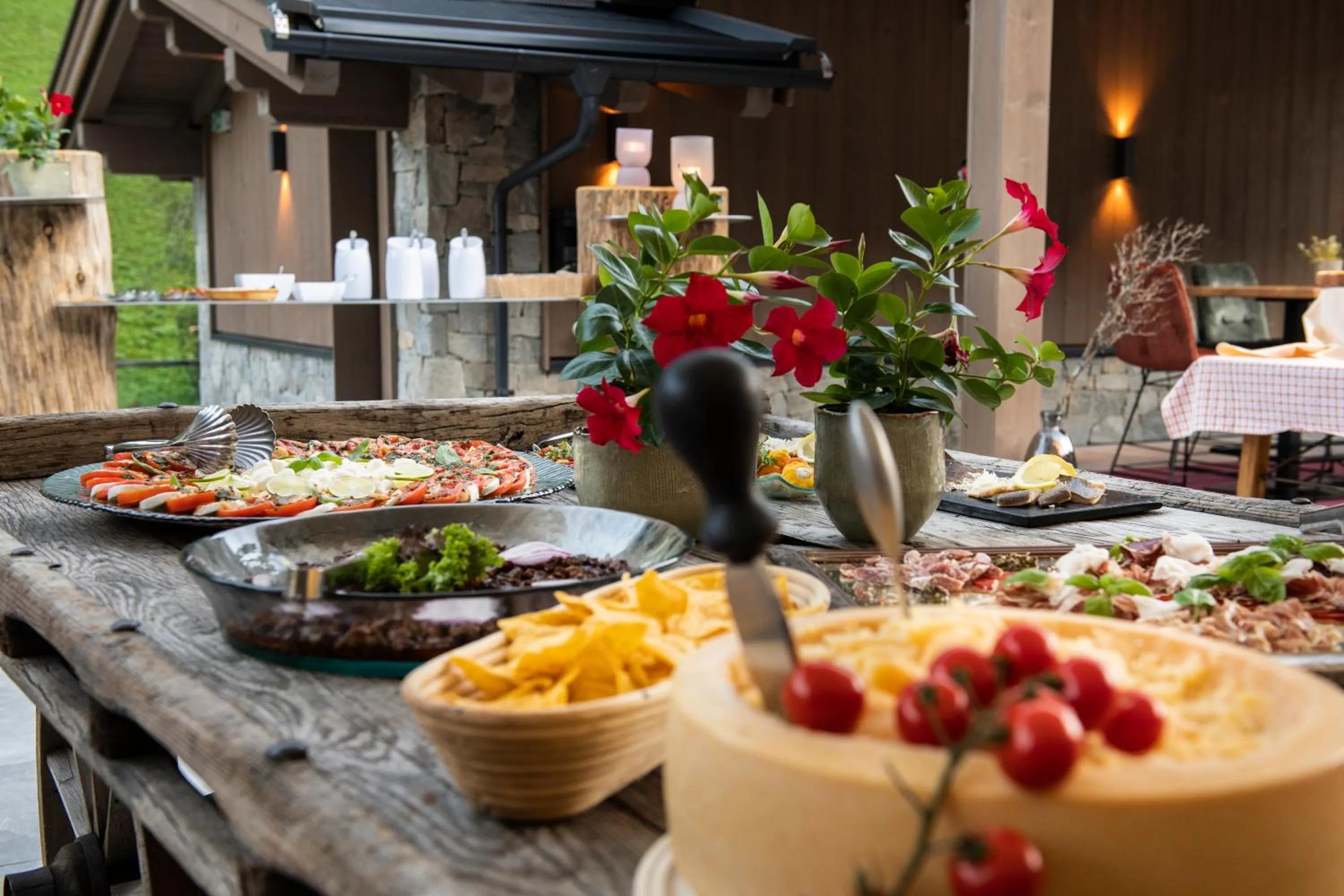 Restaurant/places to eat in das Alois 4 Sterne Superior