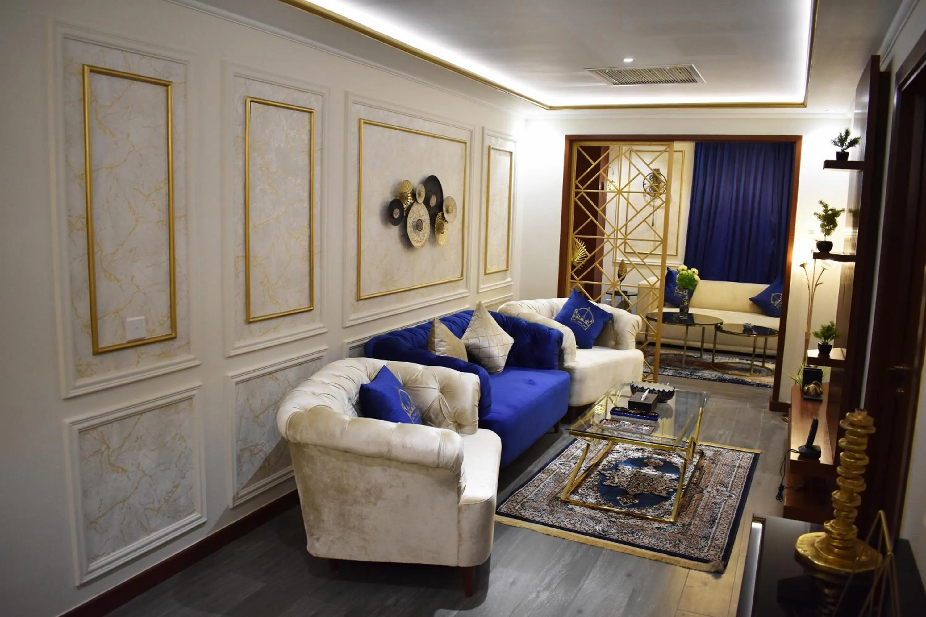 Seating area in Yasrib Hospitality