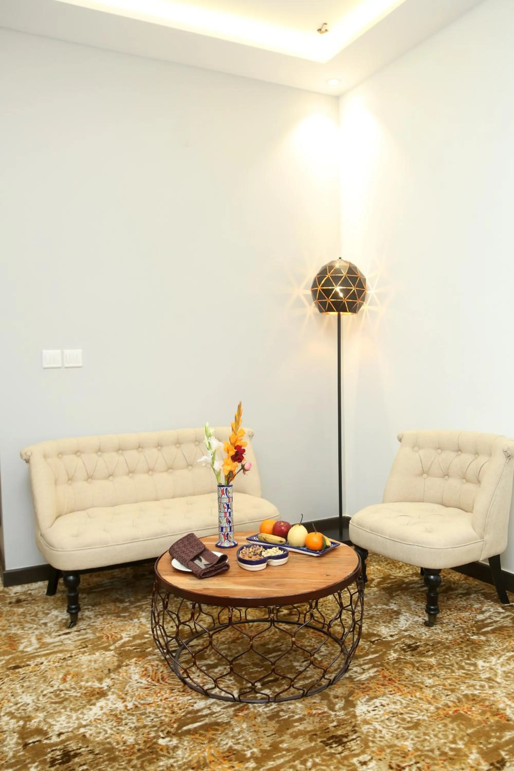 Seating area in Yasrib Hospitality