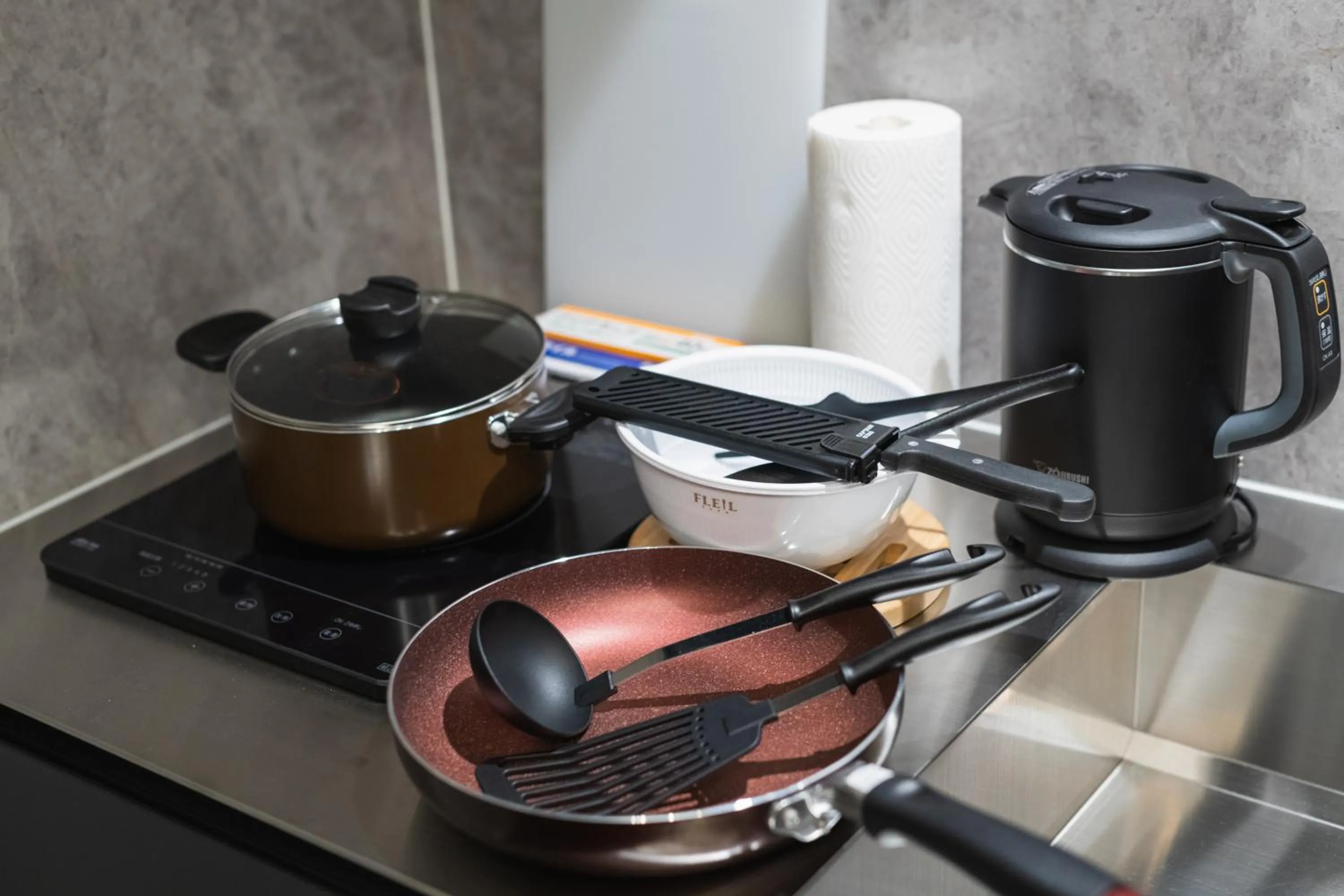 Kitchen or kitchenette in GRAND BASE Kagoshima Chuo