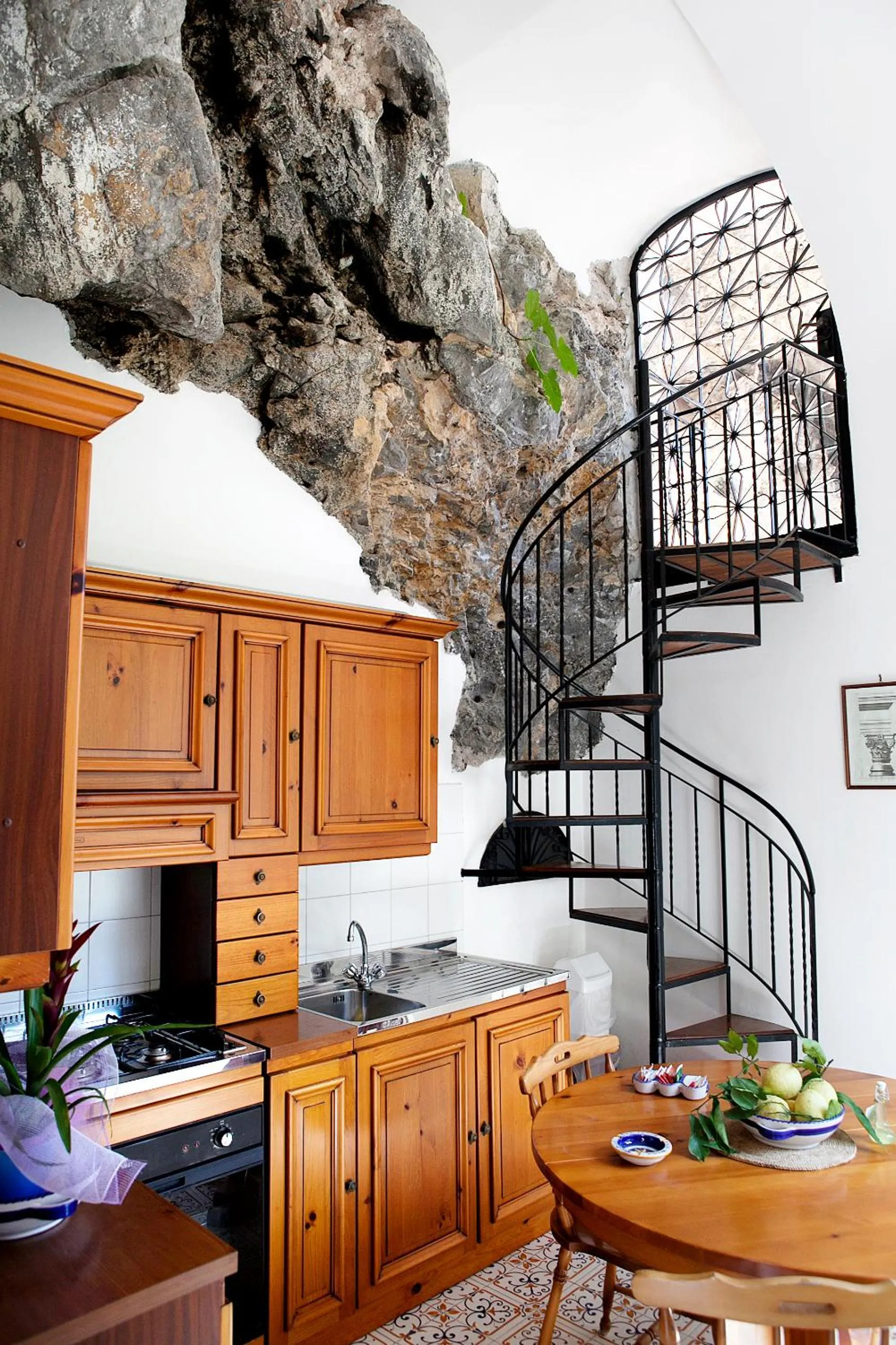 Kitchen or kitchenette in Residence Villa Rosa