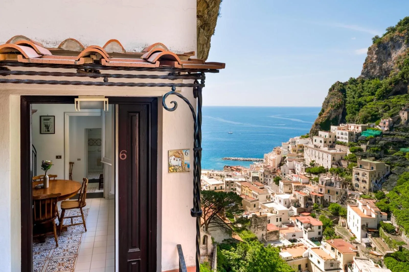 Sea view in Residence Villa Rosa