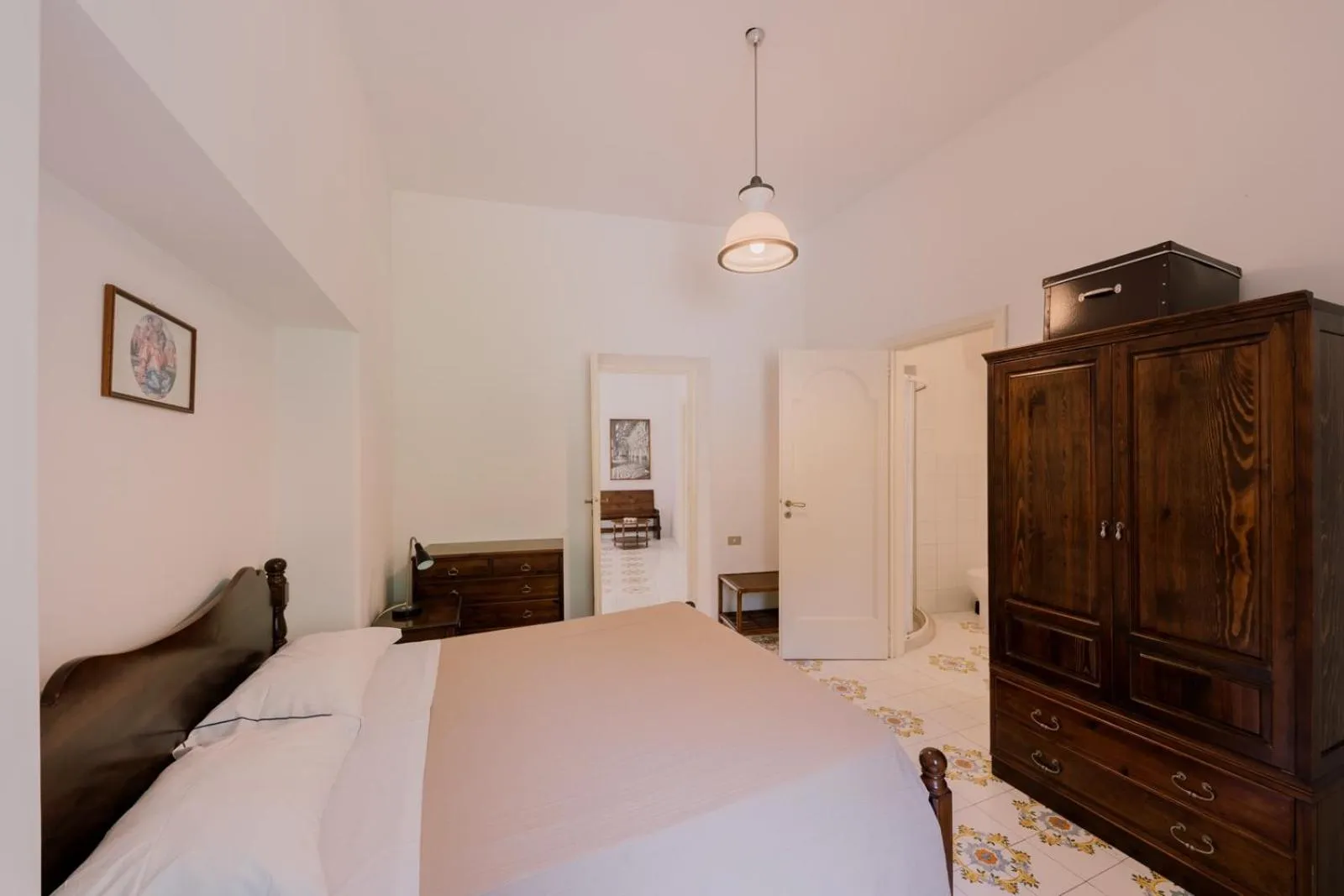 Bedroom, Bed in Residence Villa Rosa