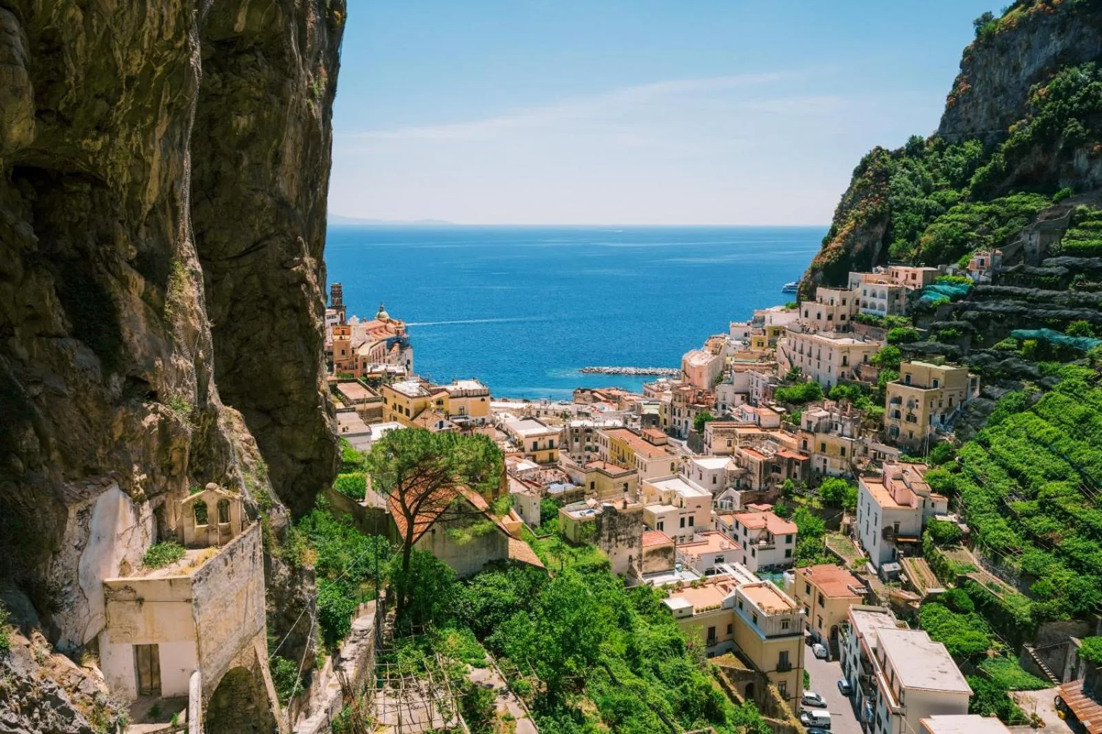 Sea view in Residence Villa Rosa