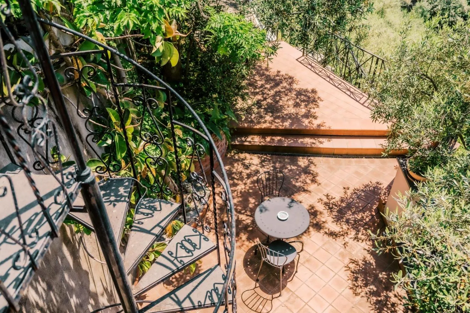 Balcony/Terrace in Residence Villa Rosa