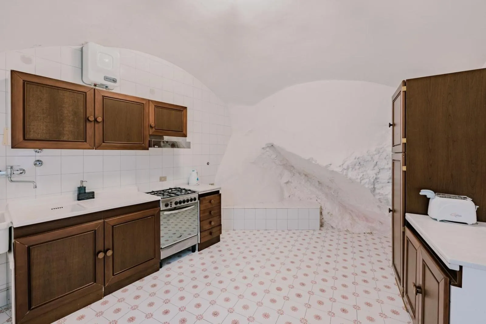 Kitchen or kitchenette in Residence Villa Rosa