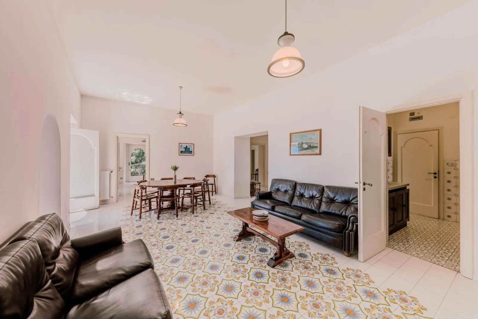 Seating area in Residence Villa Rosa