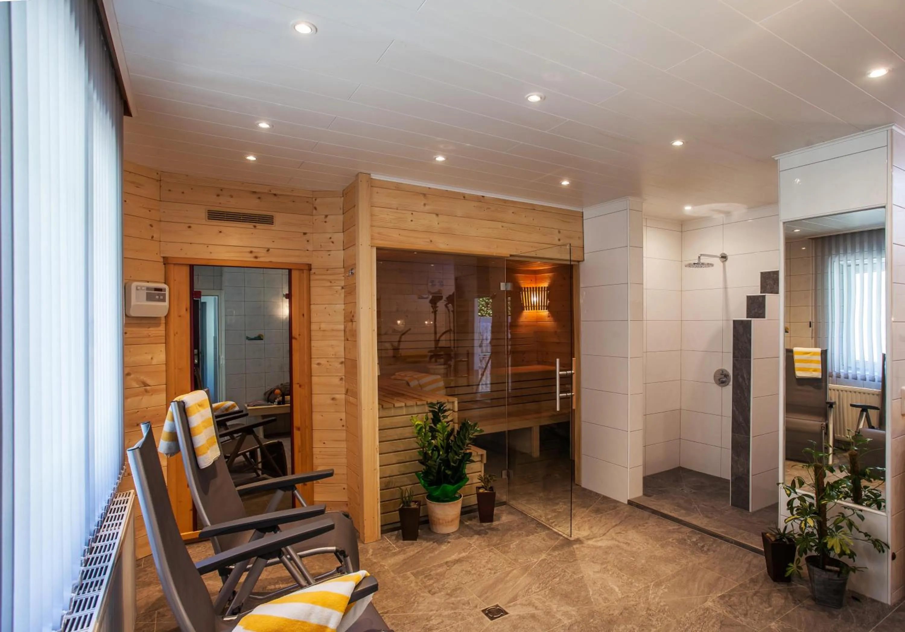 Sauna in Landhotel Grünberg am See