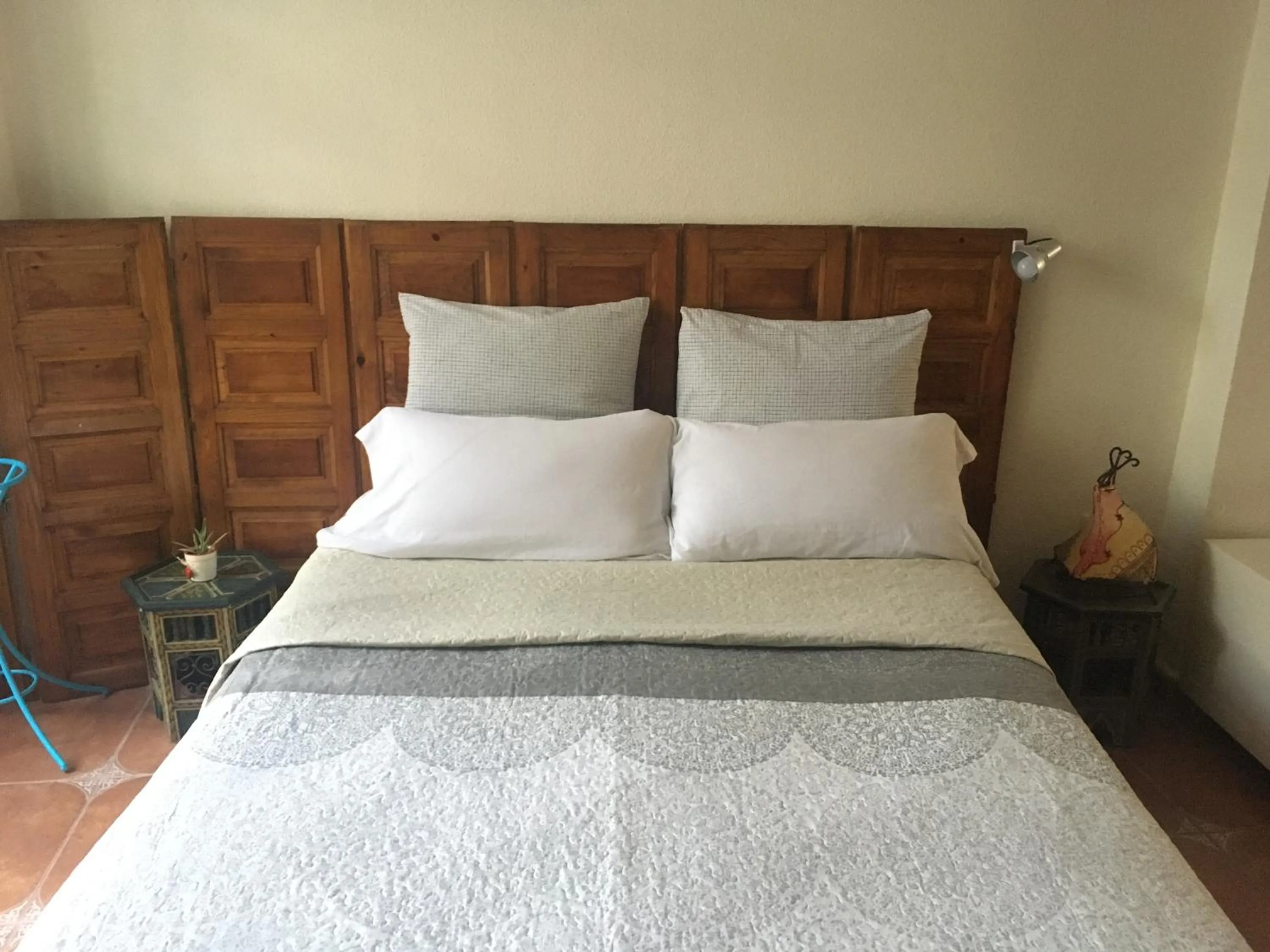 Bed in Patio Granada