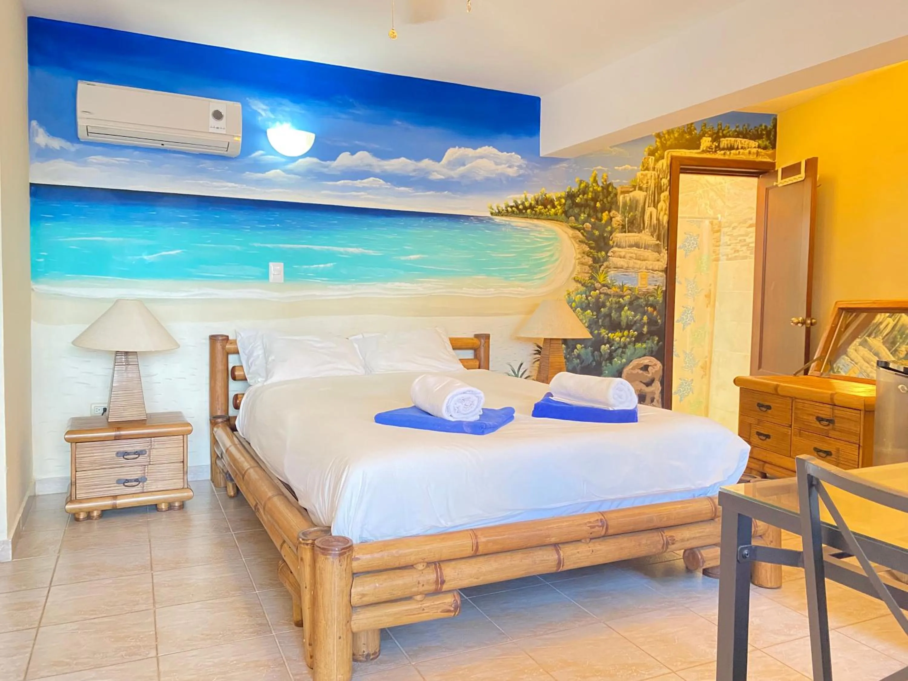 Bed in Stanza Mare Beach Front