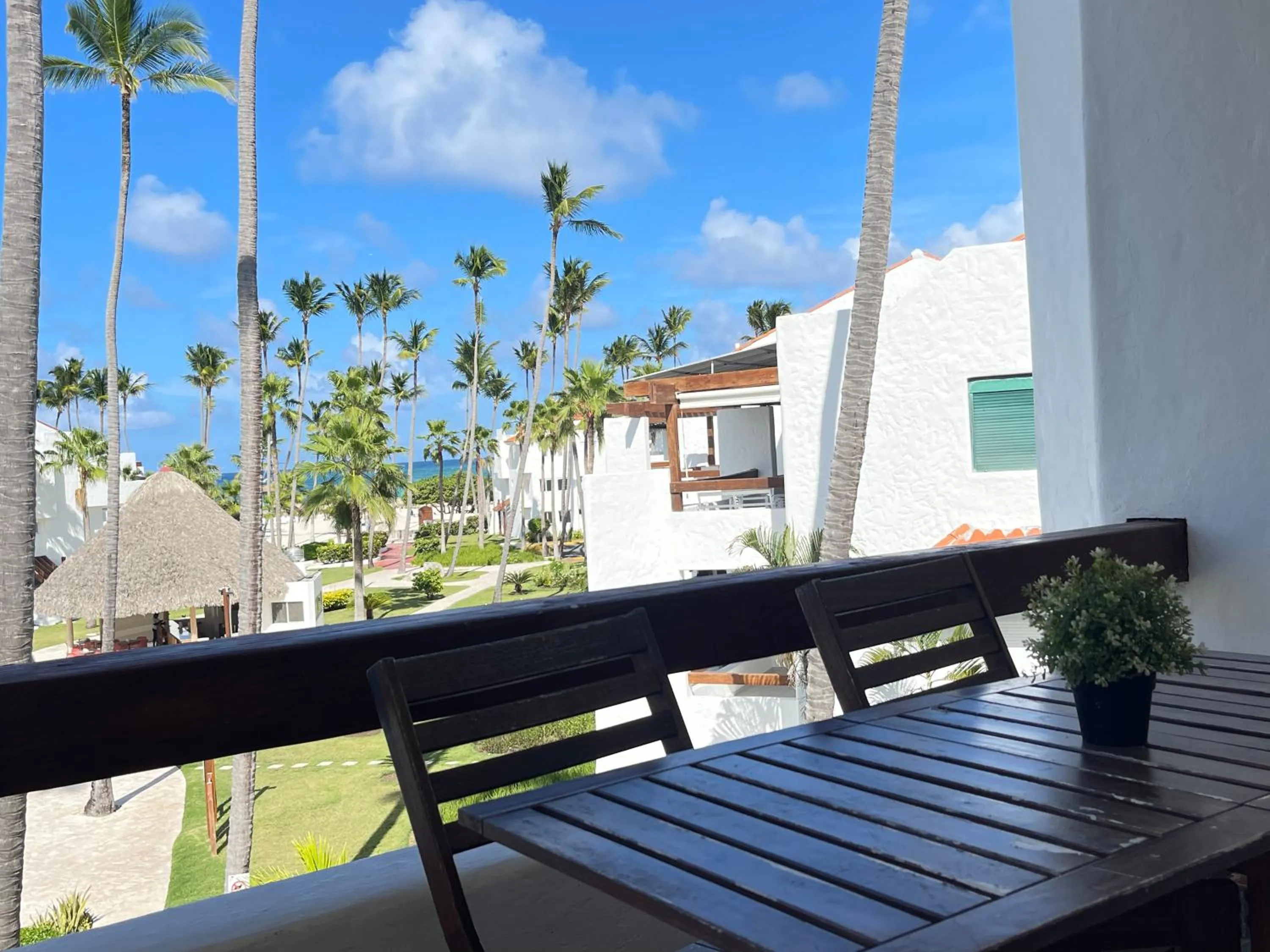 Balcony/Terrace in Stanza Mare Beach Front