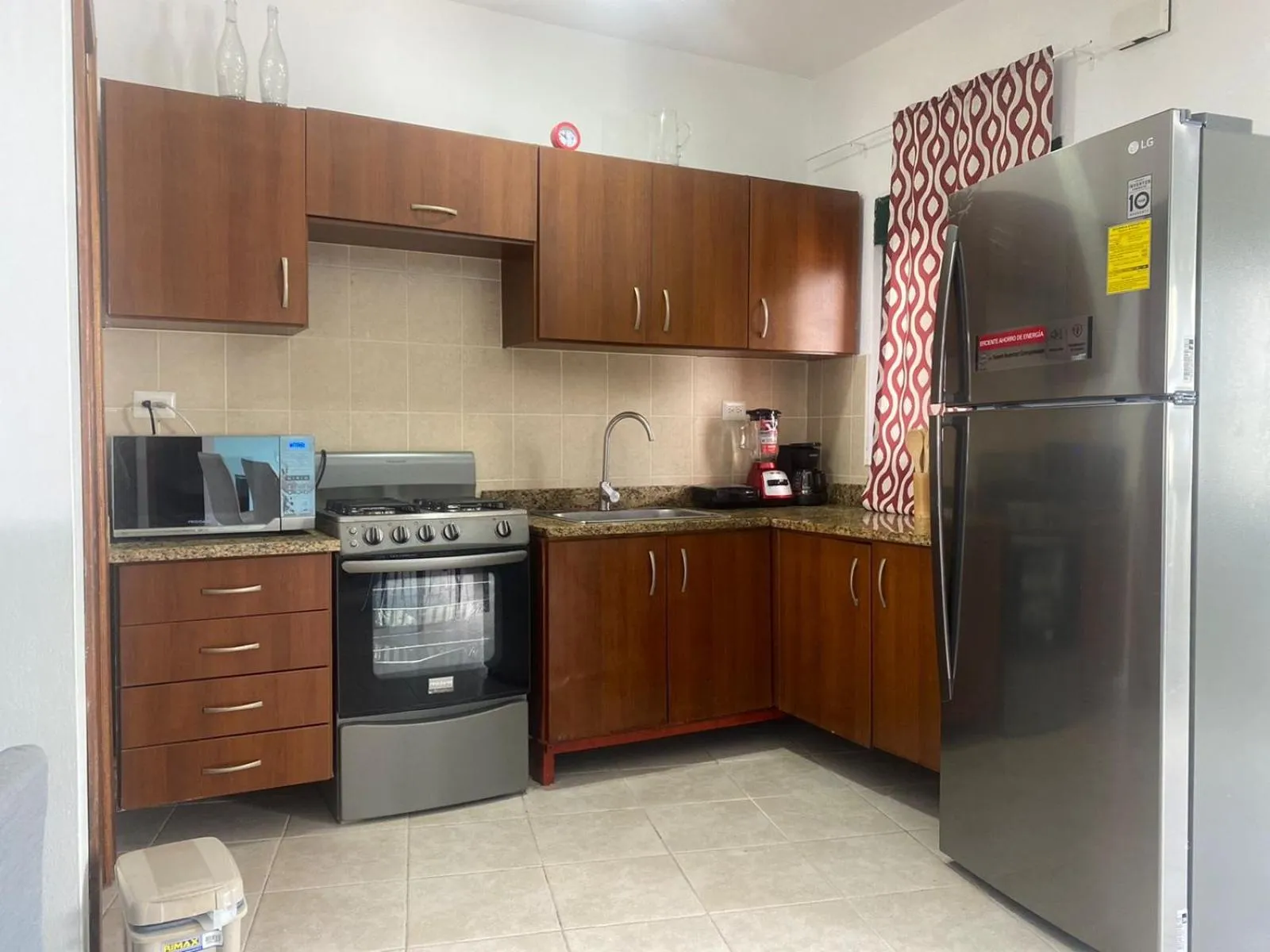 Kitchen or kitchenette in Stanza Mare Beach Front