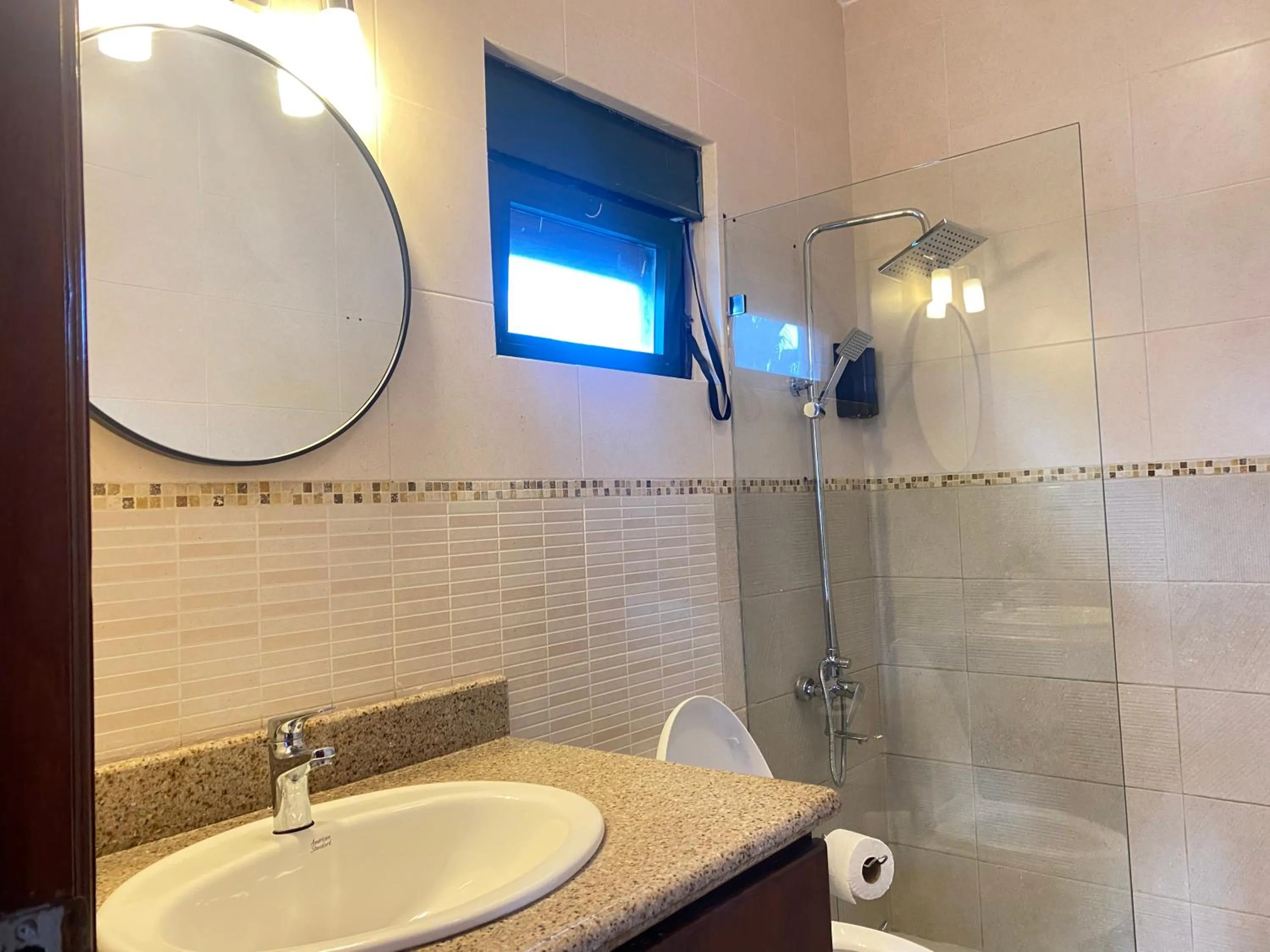 Shower in Stanza Mare Beach Front