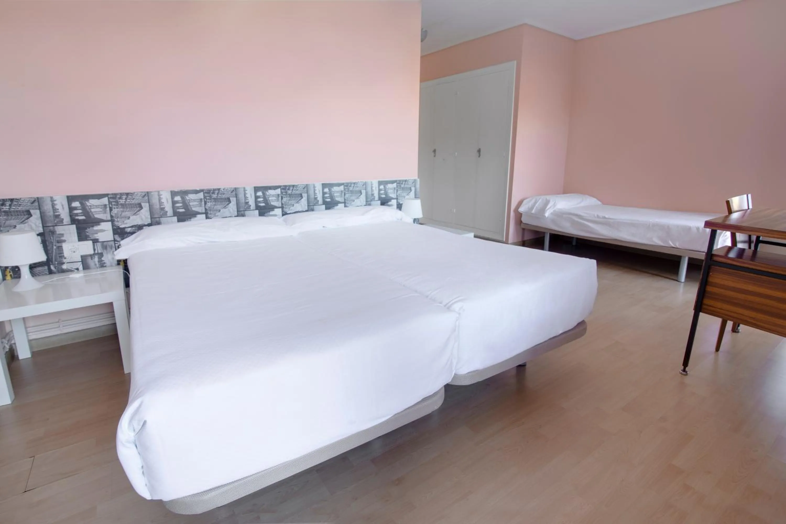 Bed in Hotel San Blas