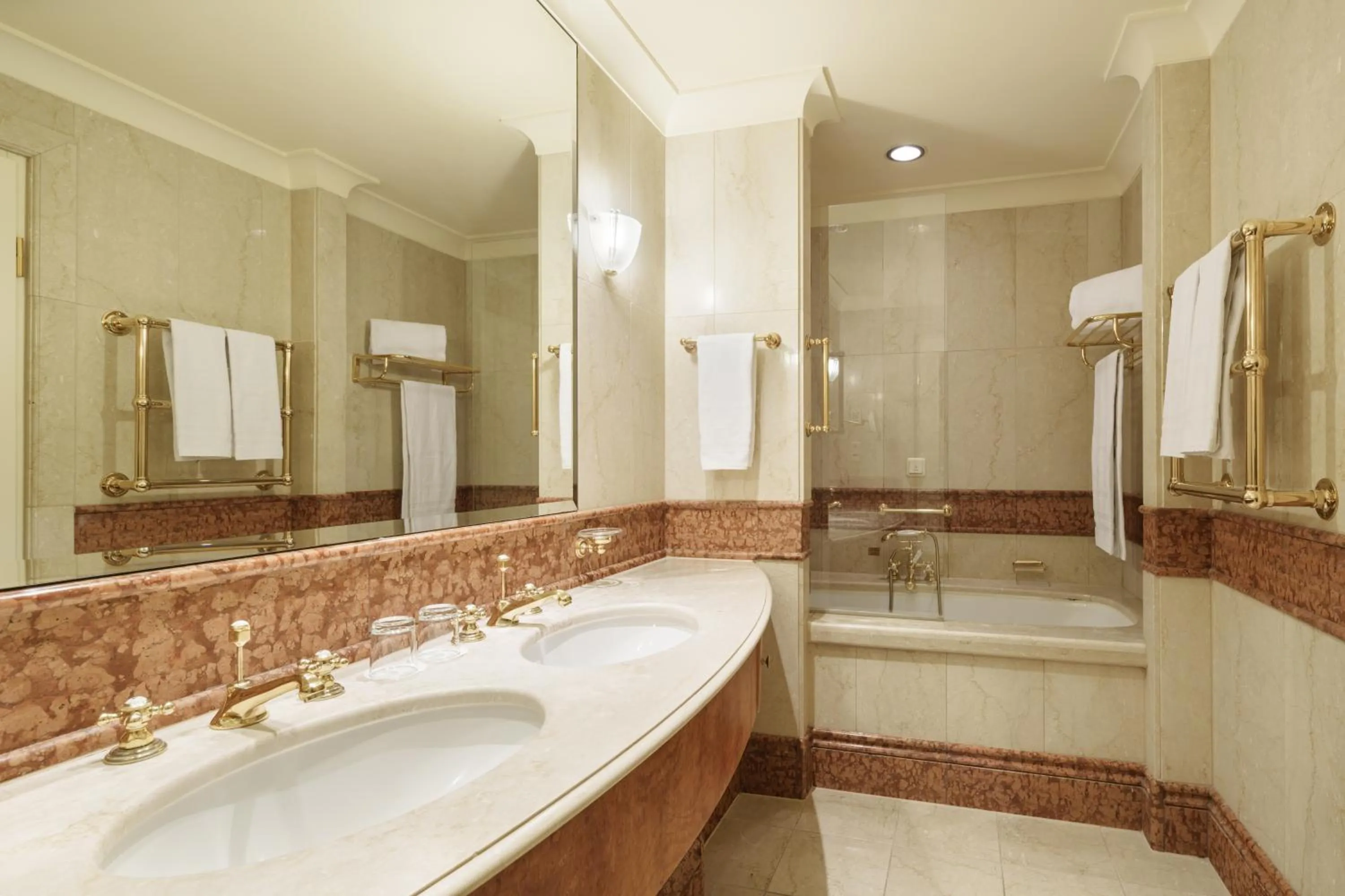 Bathroom in Eurostars Grand Hotel Wien