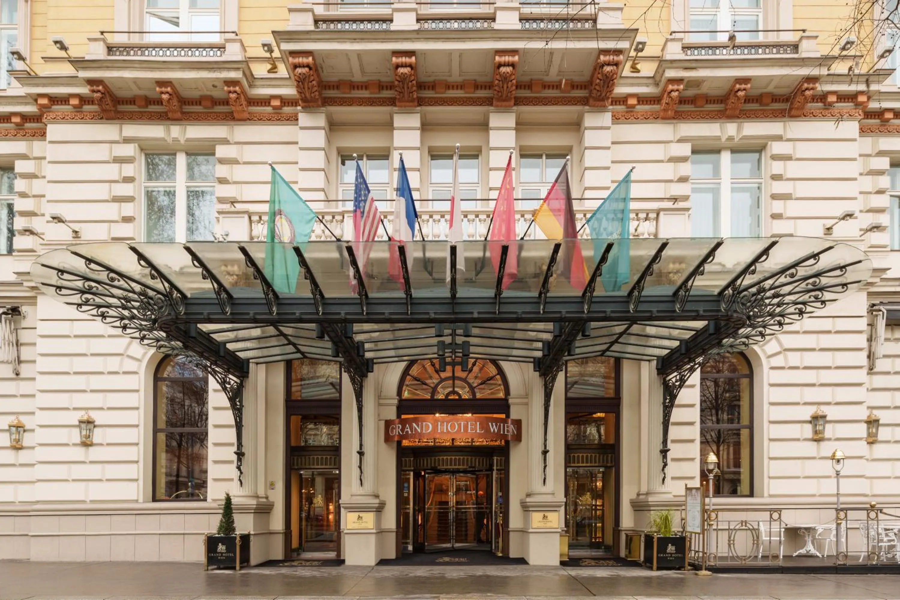 Property building in Eurostars Grand Hotel Wien