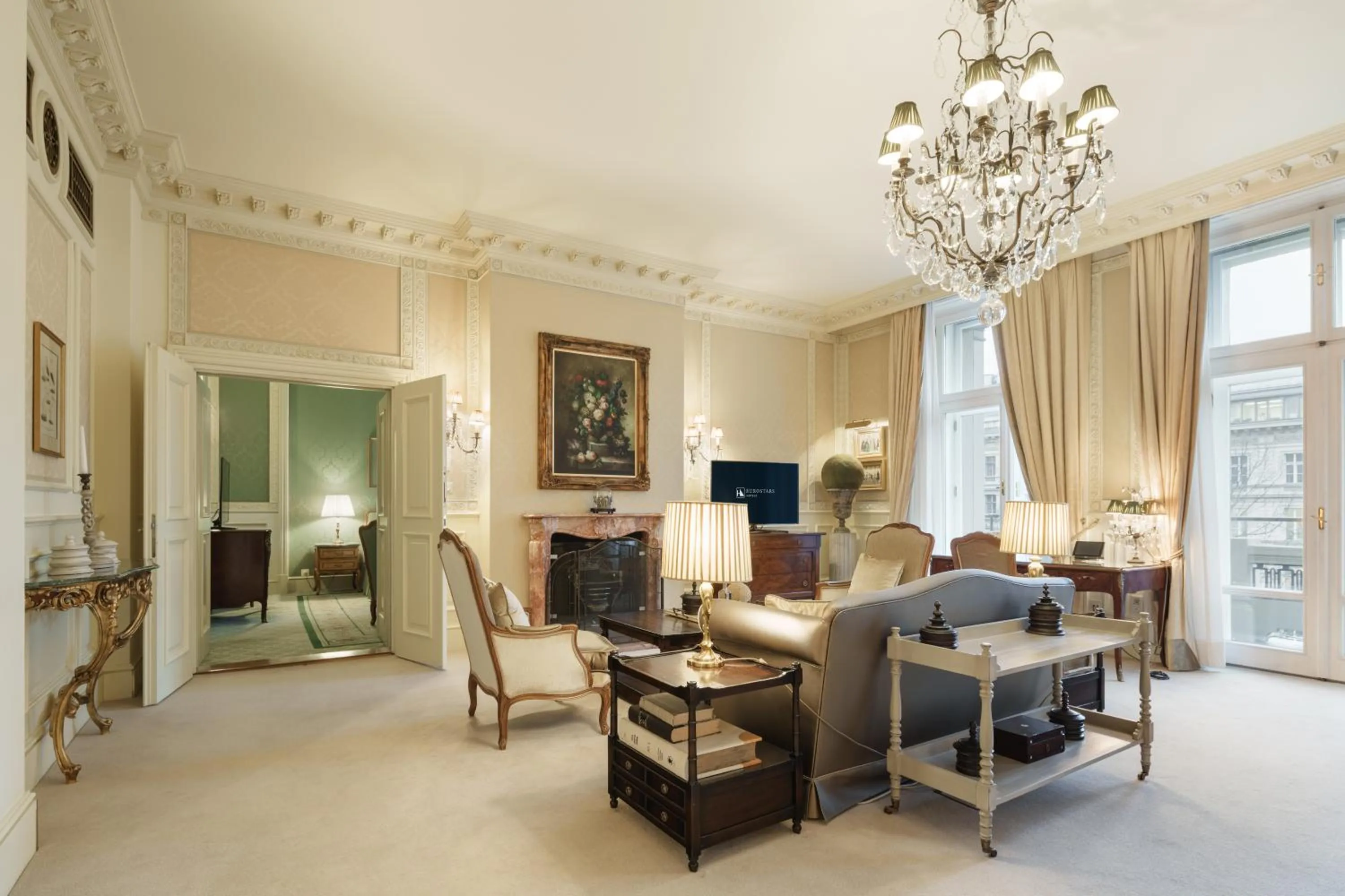 Balcony/Terrace in Eurostars Grand Hotel Wien