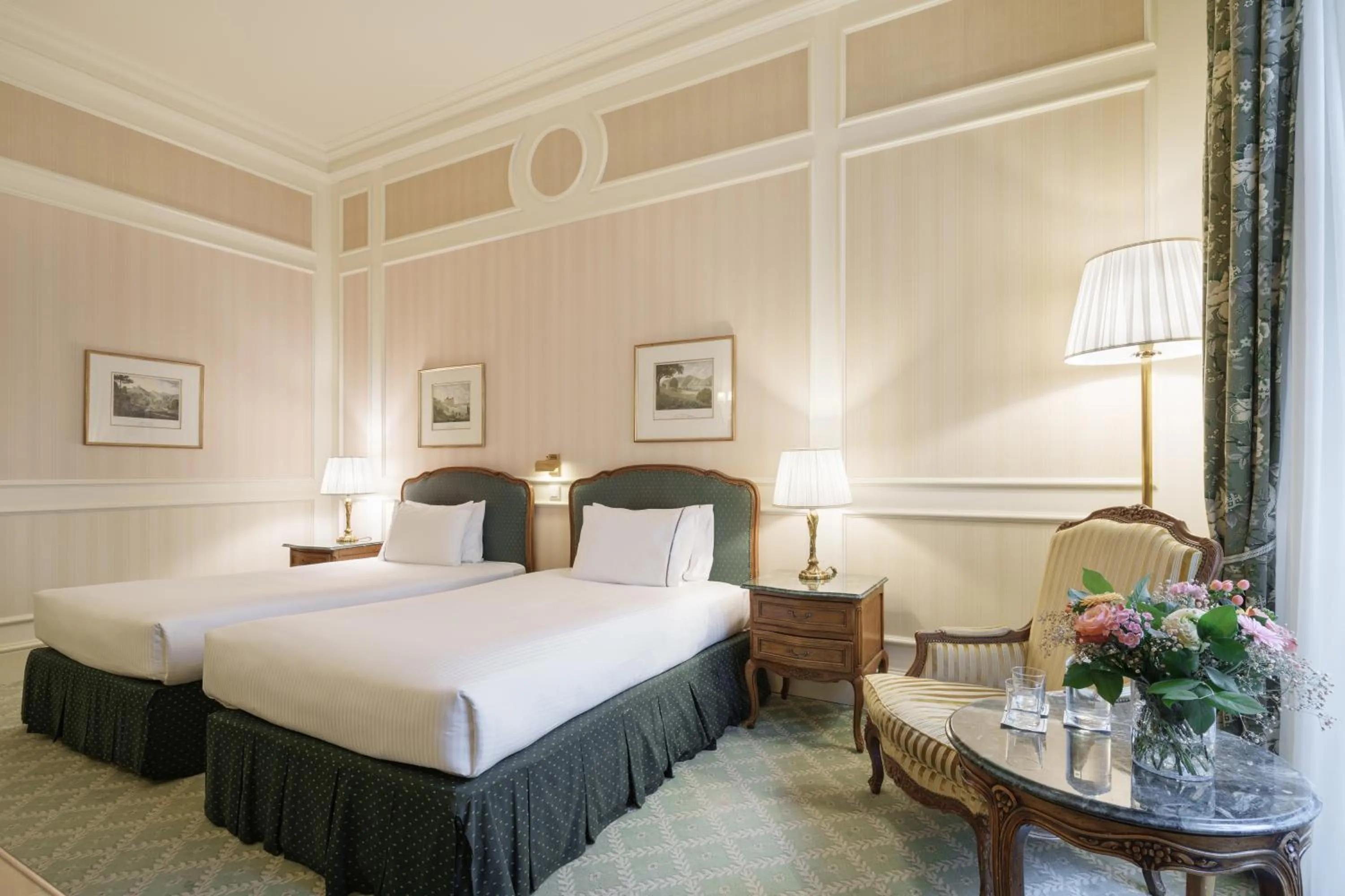 Bed in Eurostars Grand Hotel Wien