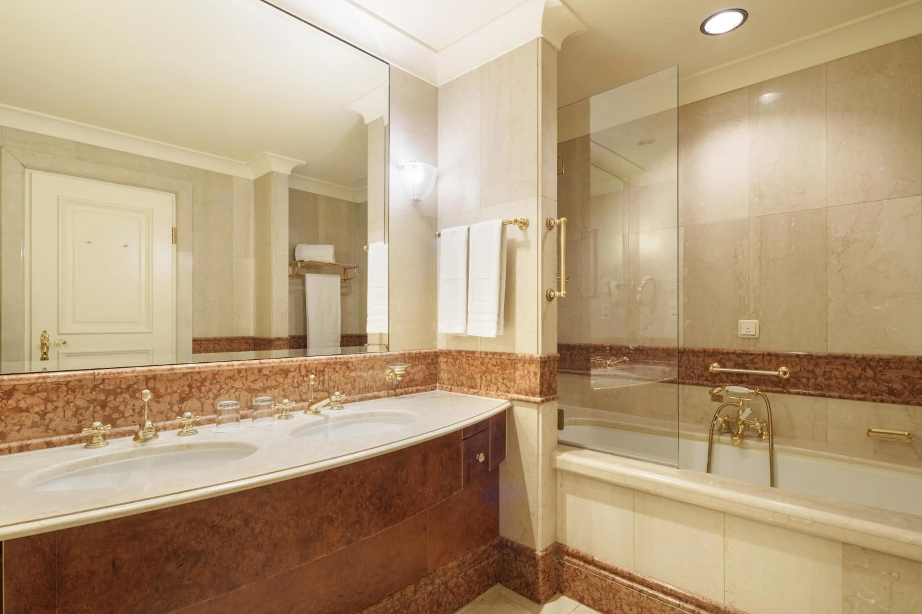 Bathroom in Eurostars Grand Hotel Wien