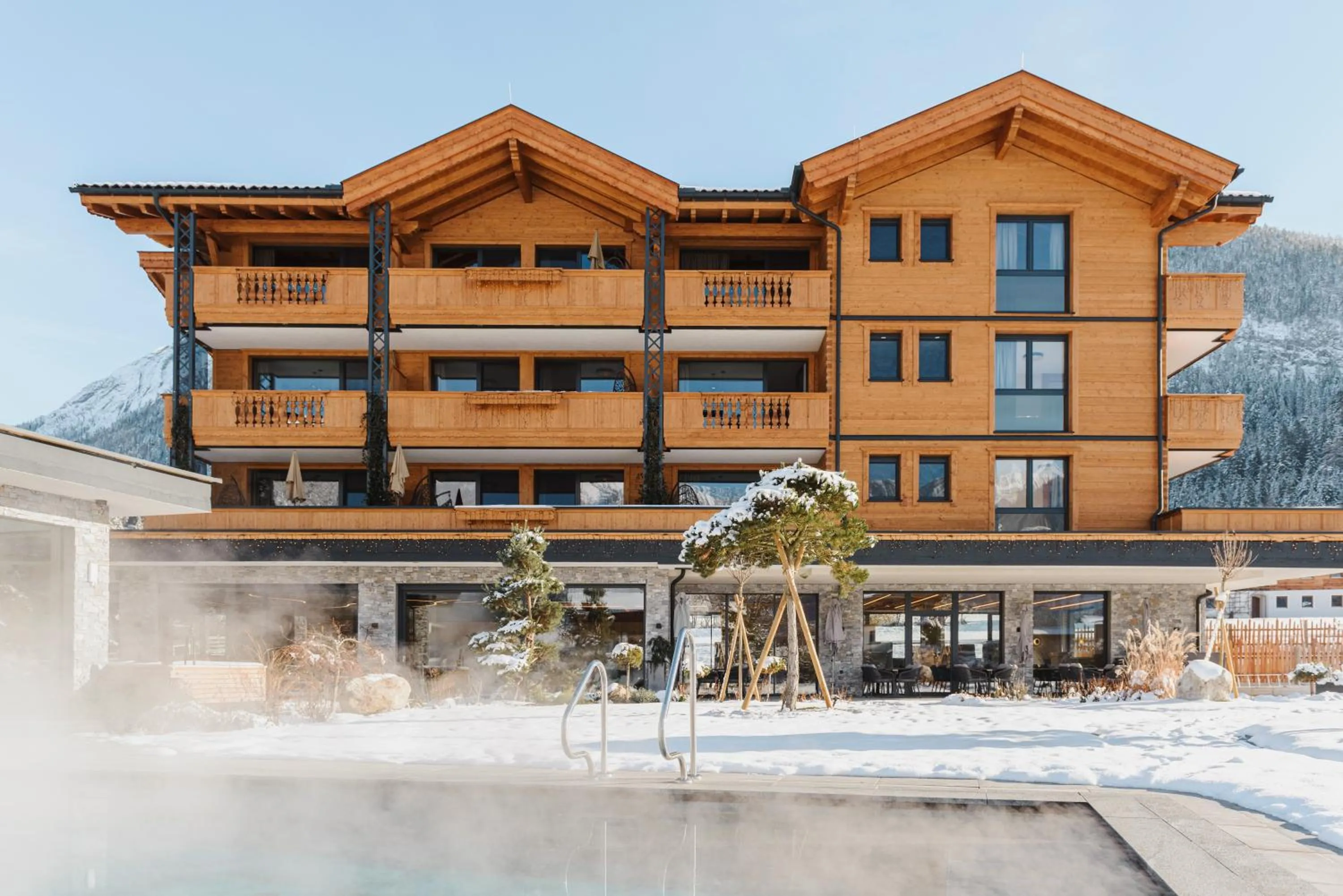 Property building in Boutiquehotel Acherl