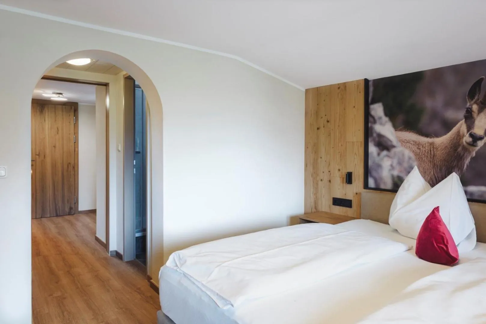 Photo of the whole room, Bed in Boutiquehotel Acherl