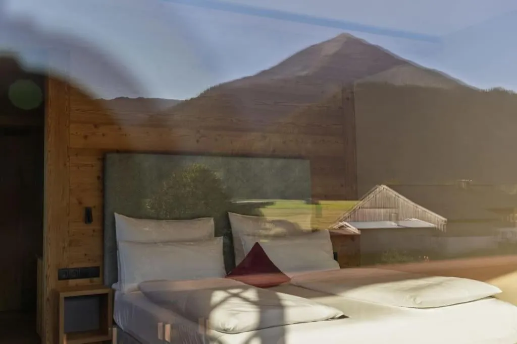 Bed in Boutiquehotel Acherl