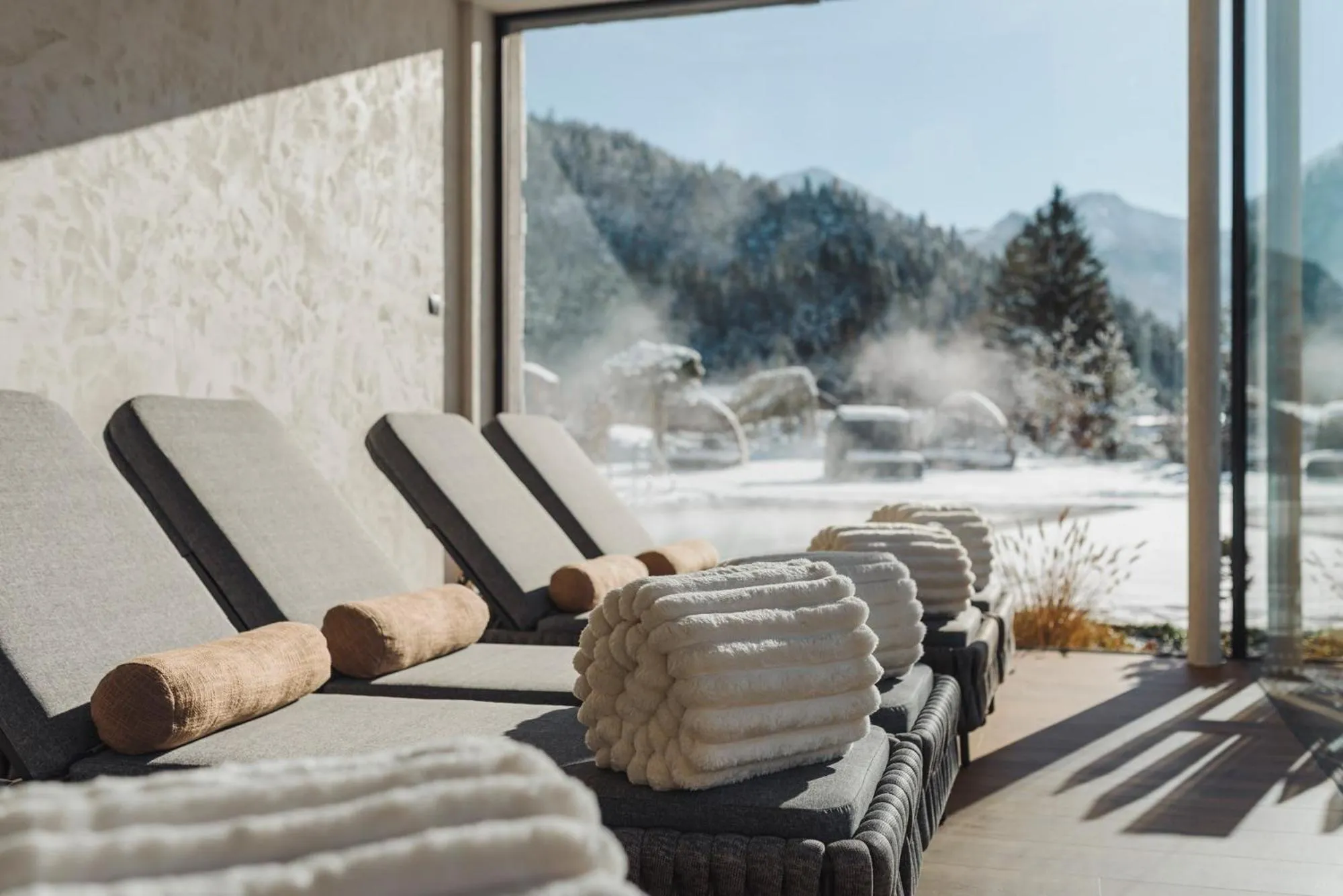 Swimming pool in Boutiquehotel Acherl