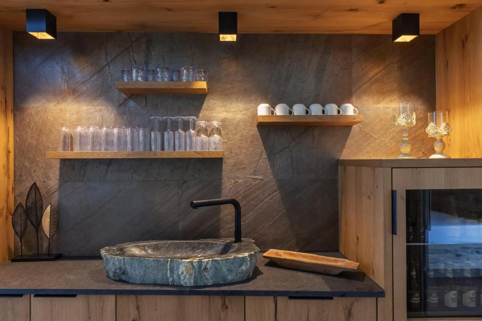 Kitchen or kitchenette in Hotel Acherl