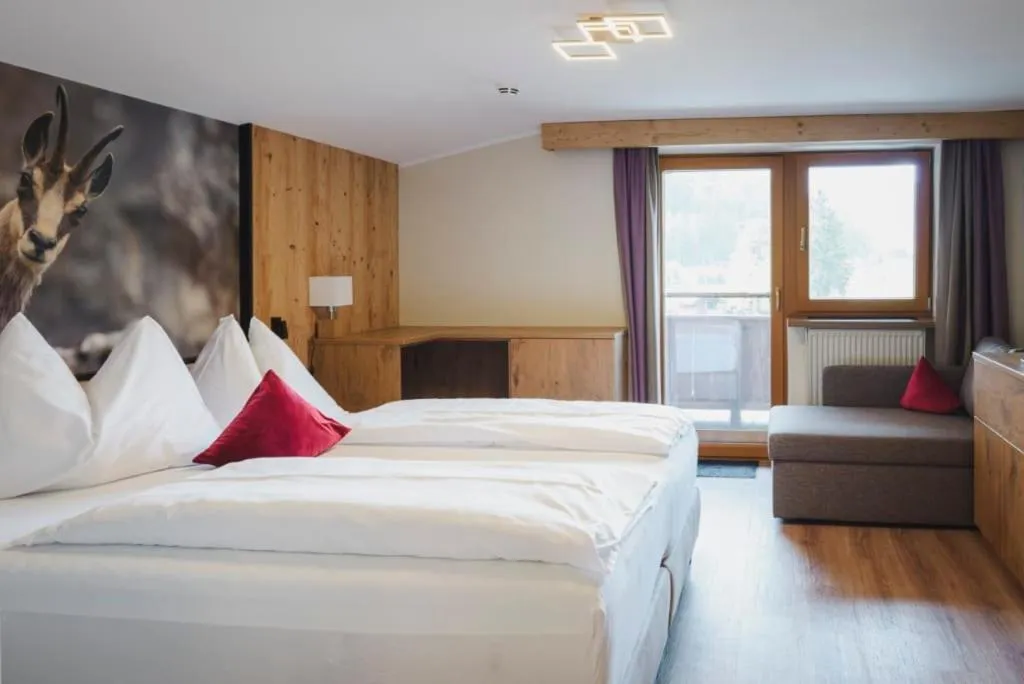 Bed in Boutiquehotel Acherl