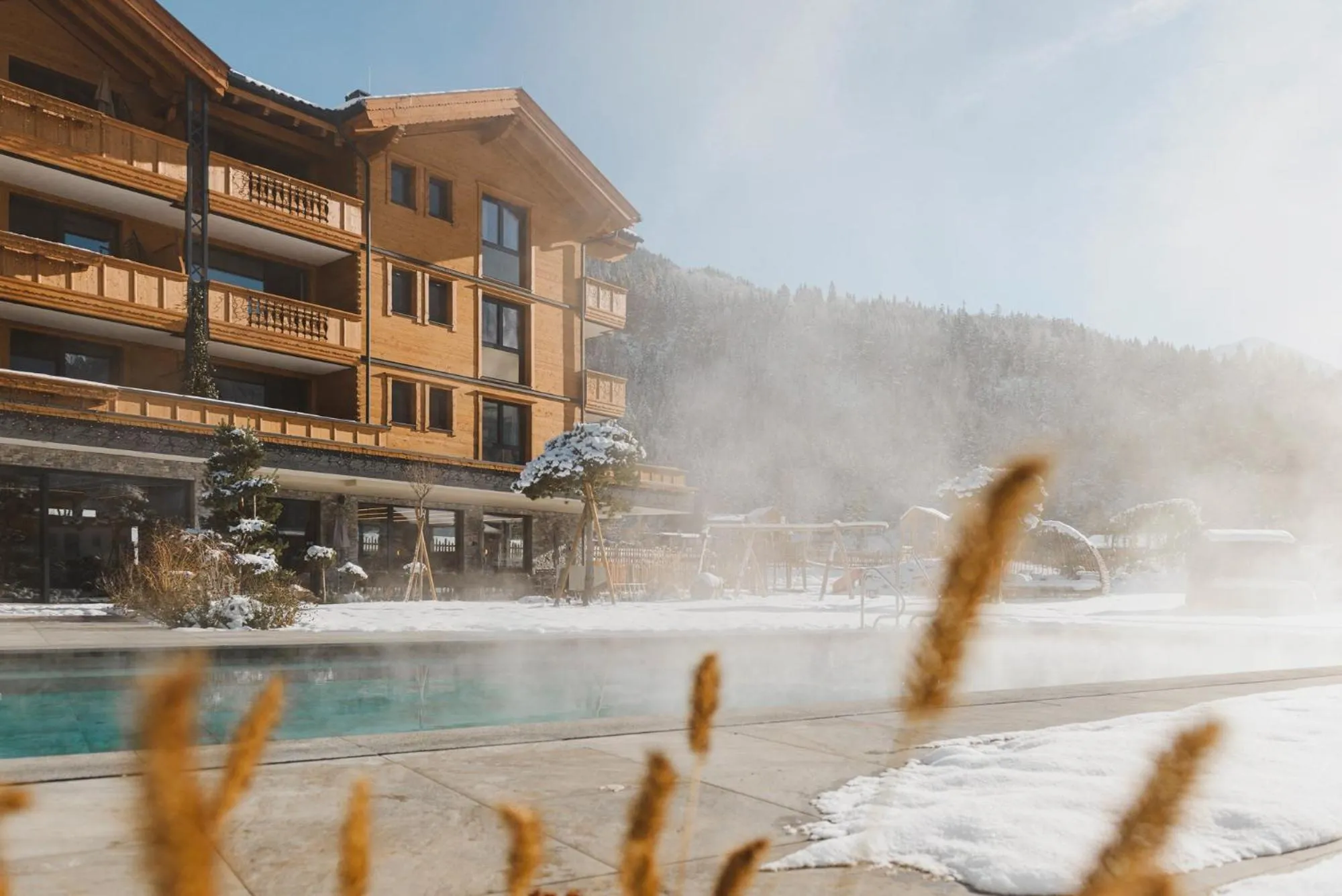 Property building in Boutiquehotel Acherl