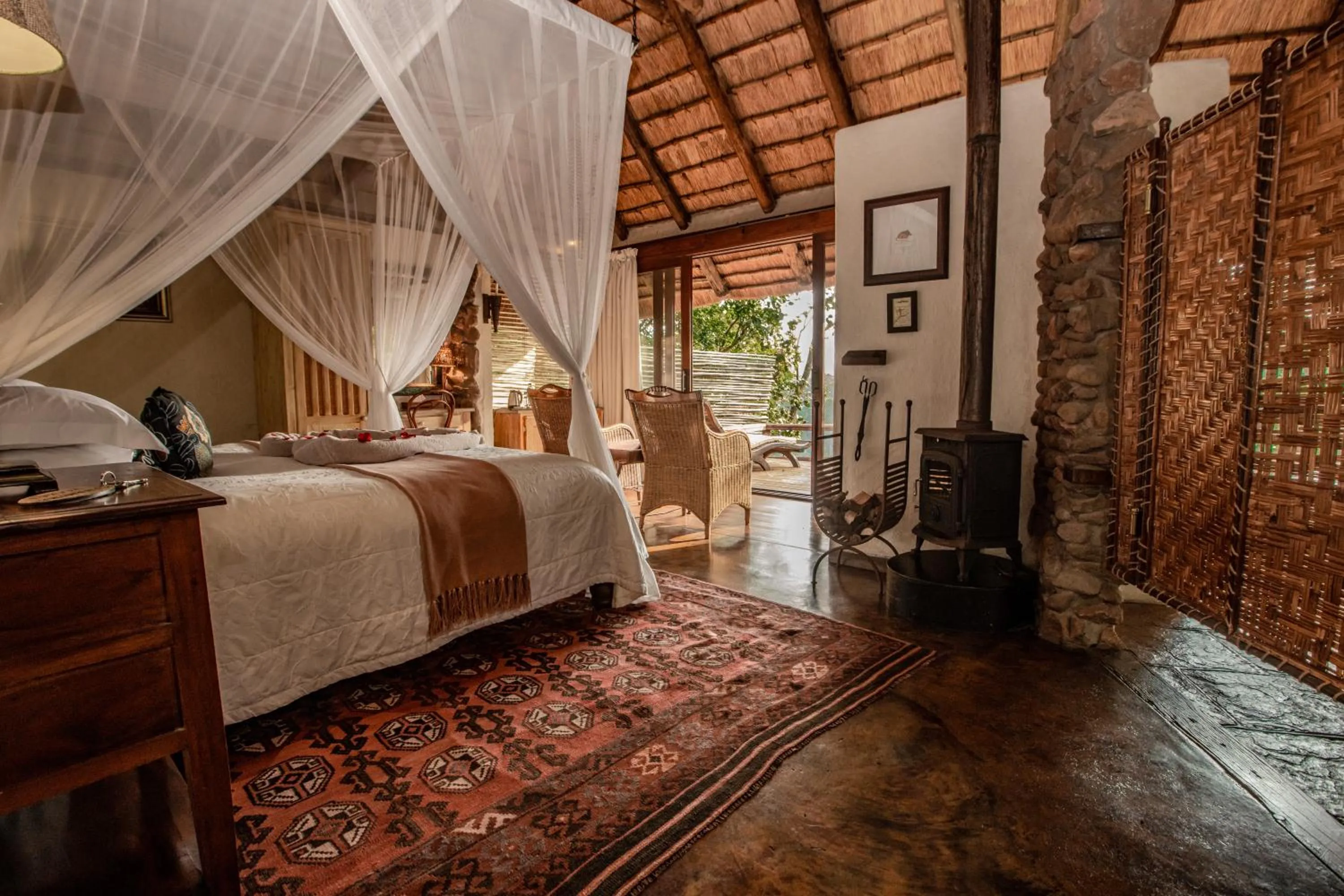 Bedroom, Bed in Tanamera Lodge