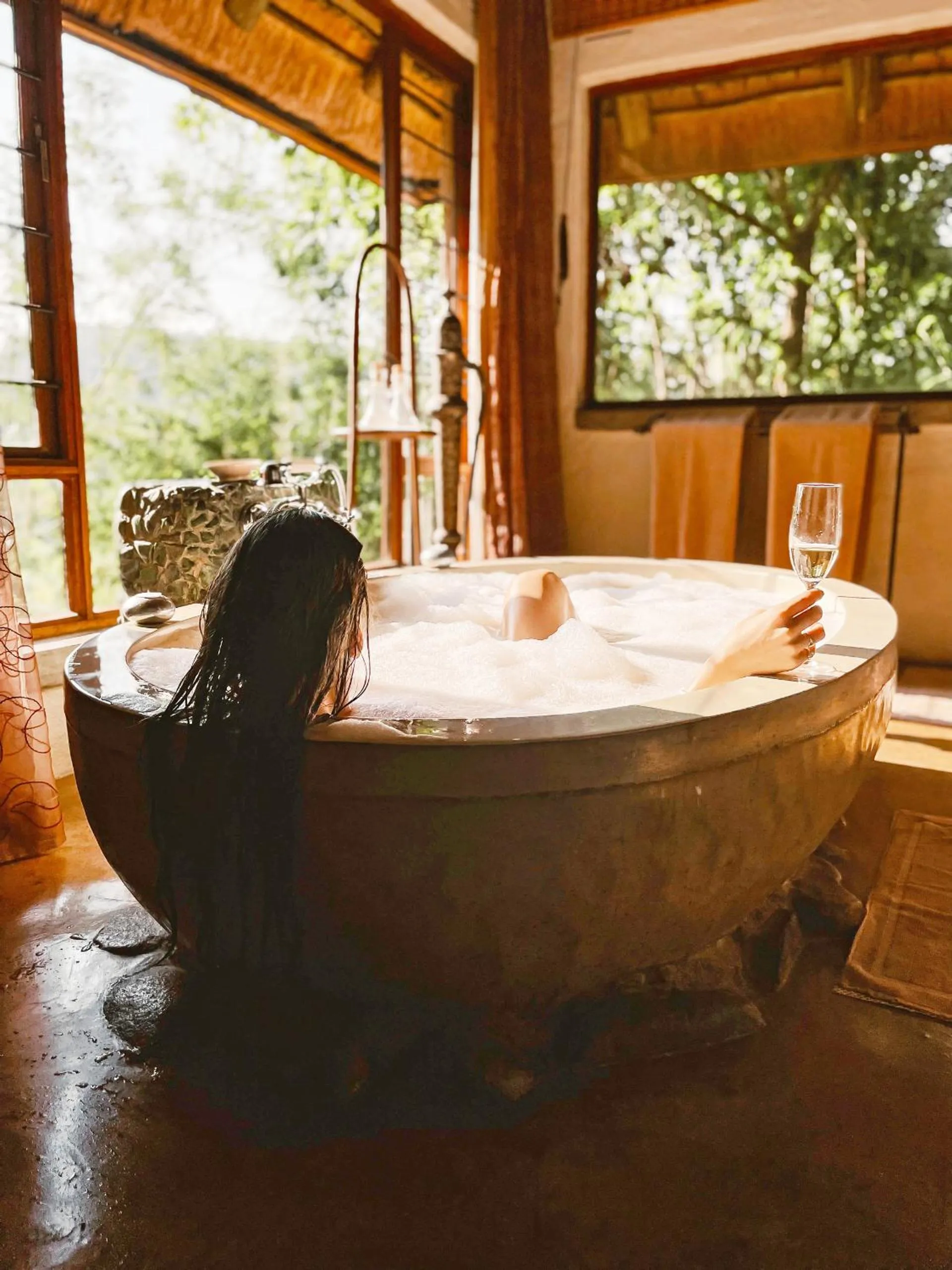 Bathroom in Tanamera Lodge