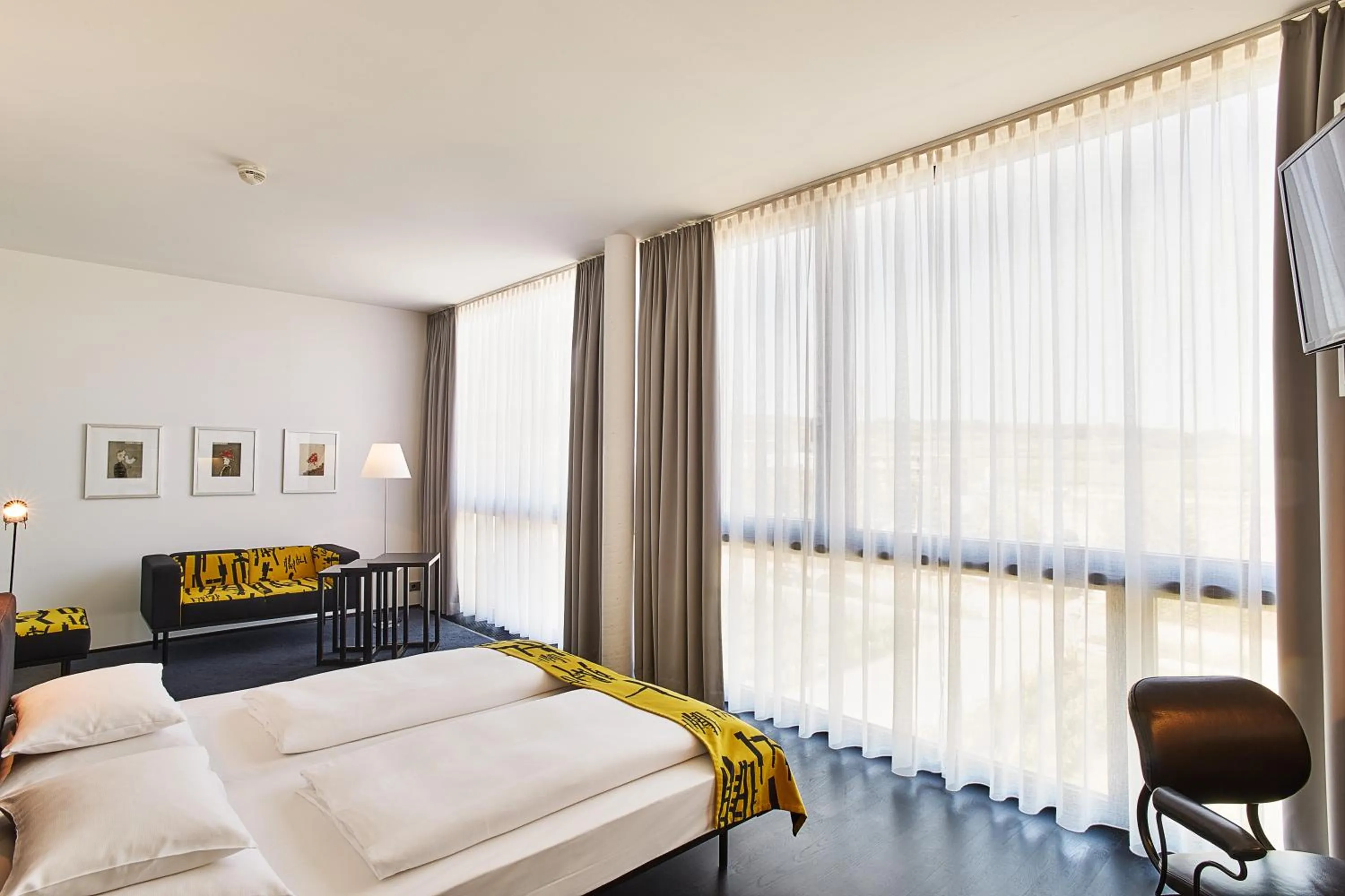 Photo of the whole room, Bed in LOISIUM Wine & Spa Hotel Langenlois