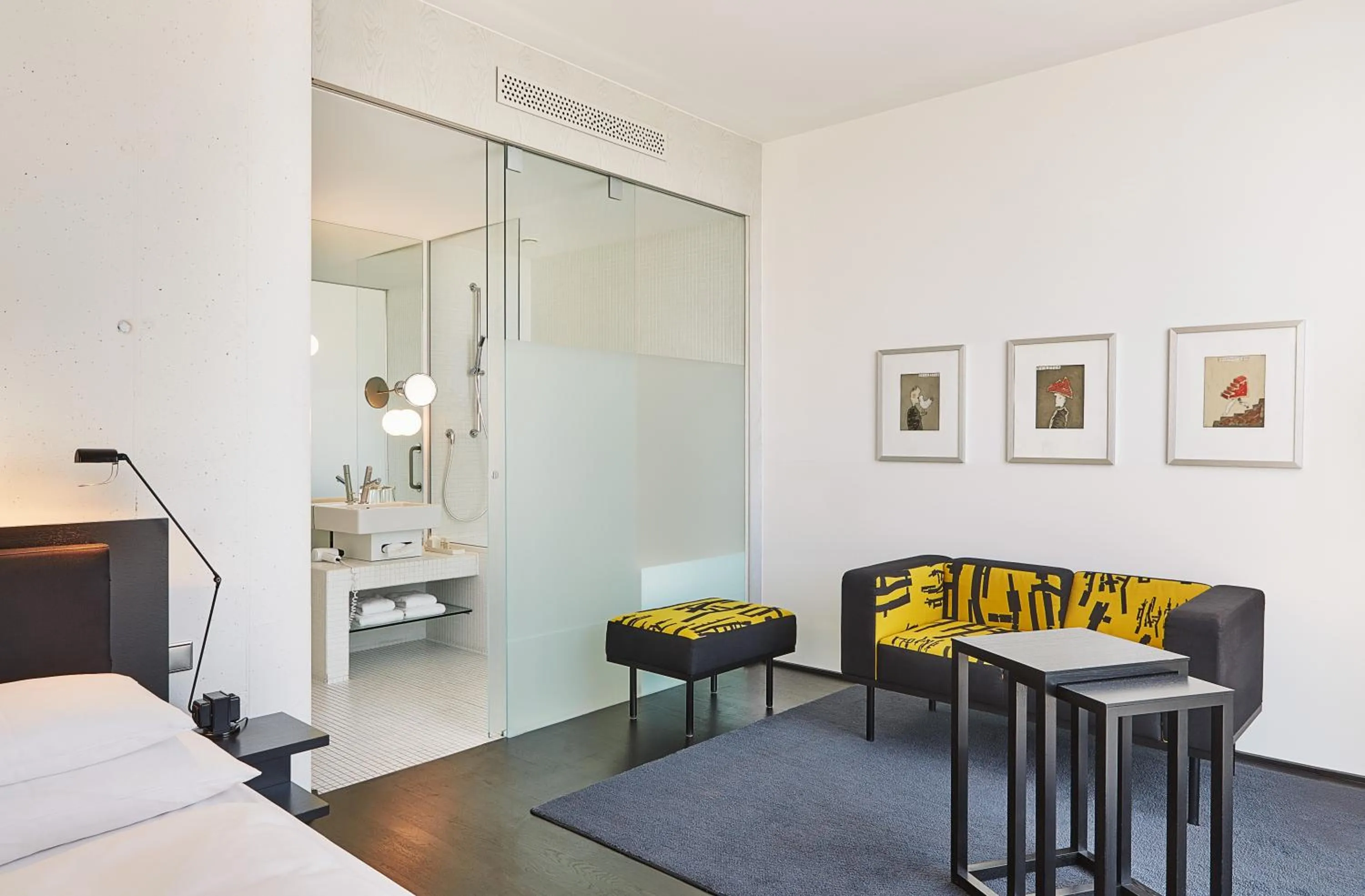 Photo of the whole room, Bed in LOISIUM Wine & Spa Hotel Langenlois