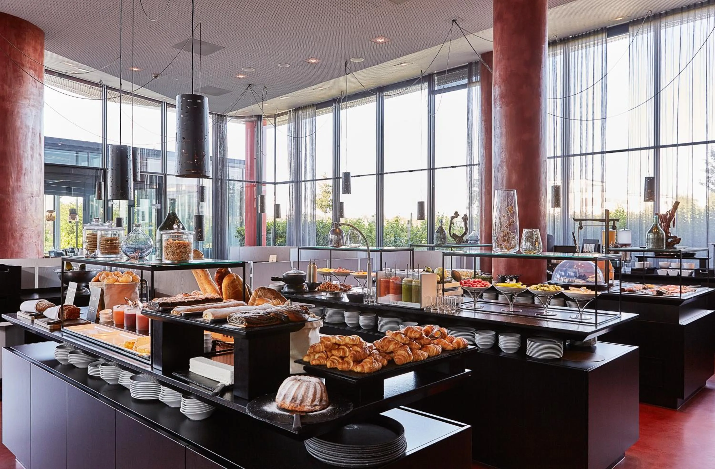 Buffet breakfast in LOISIUM Wine & Spa Hotel Langenlois