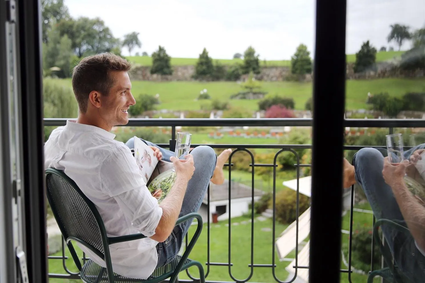 Garden in RelaxResort Kothmühle