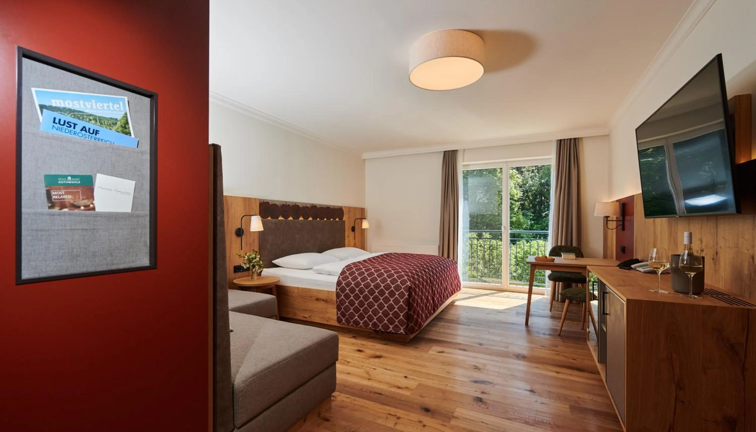 Bed in RelaxResort Kothmühle