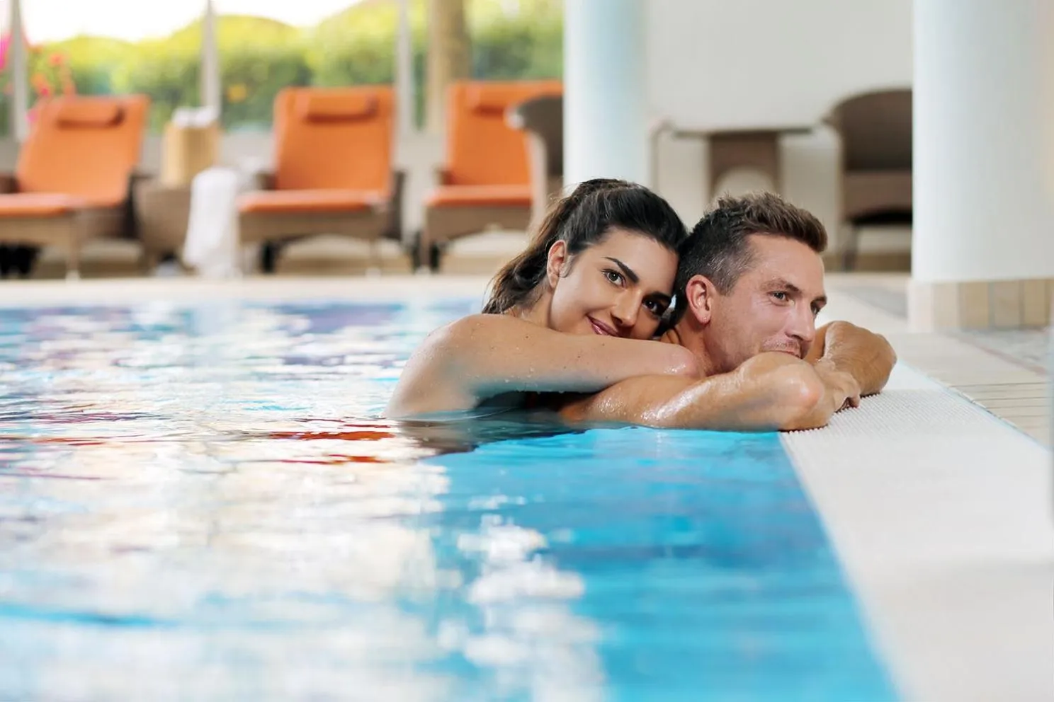 Hot Spring Bath in RelaxResort Kothmühle