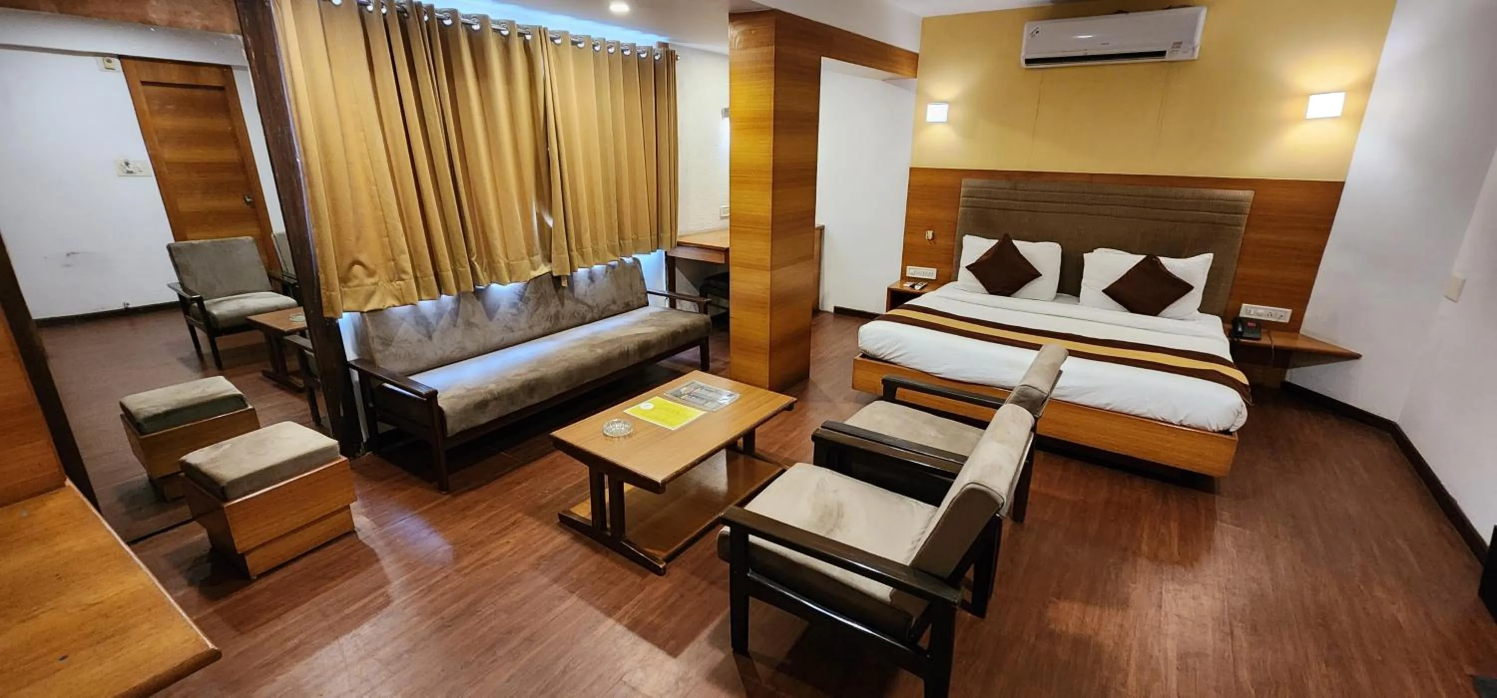 Seating area in Hotel Kanak