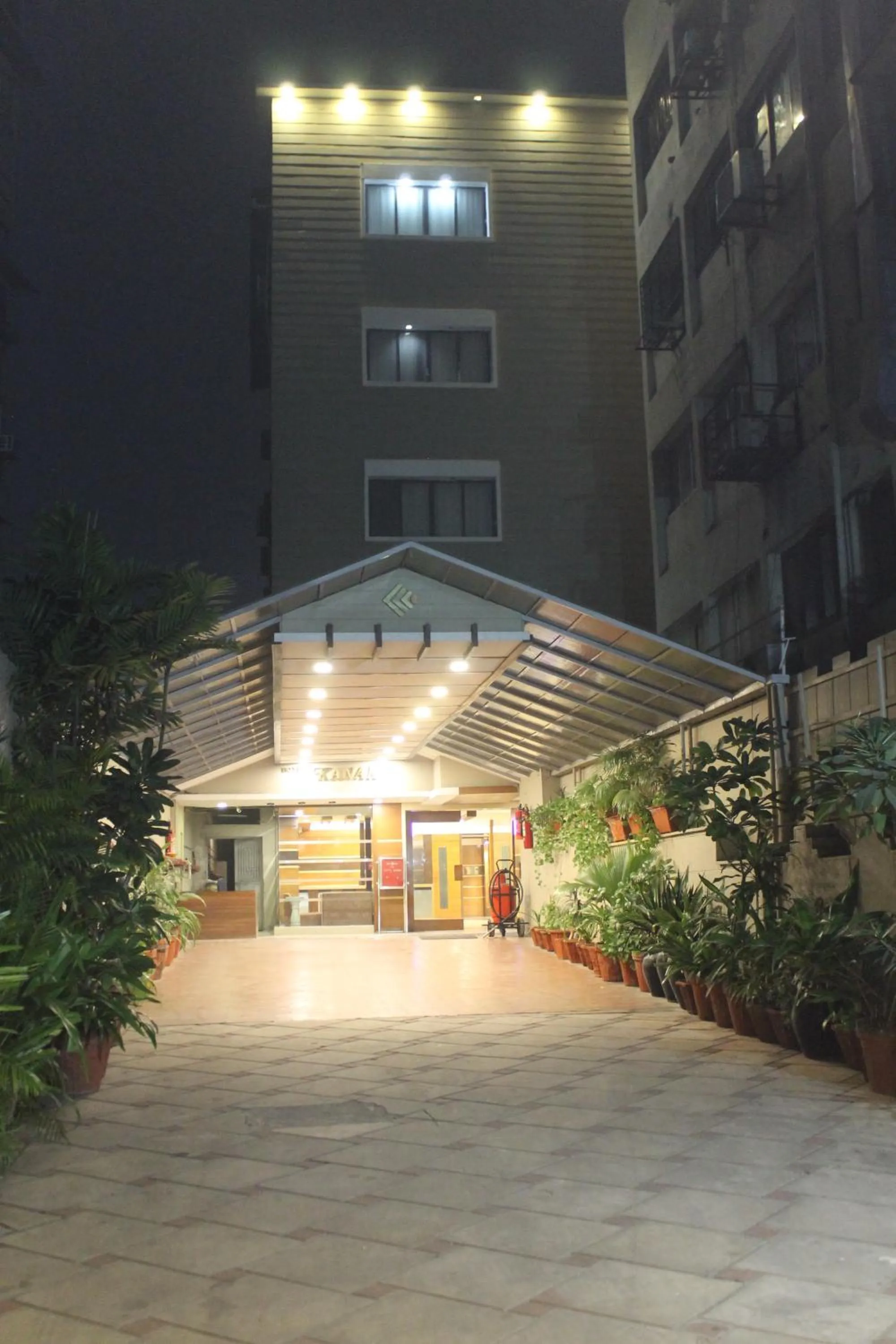 Facade/entrance in Hotel Kanak