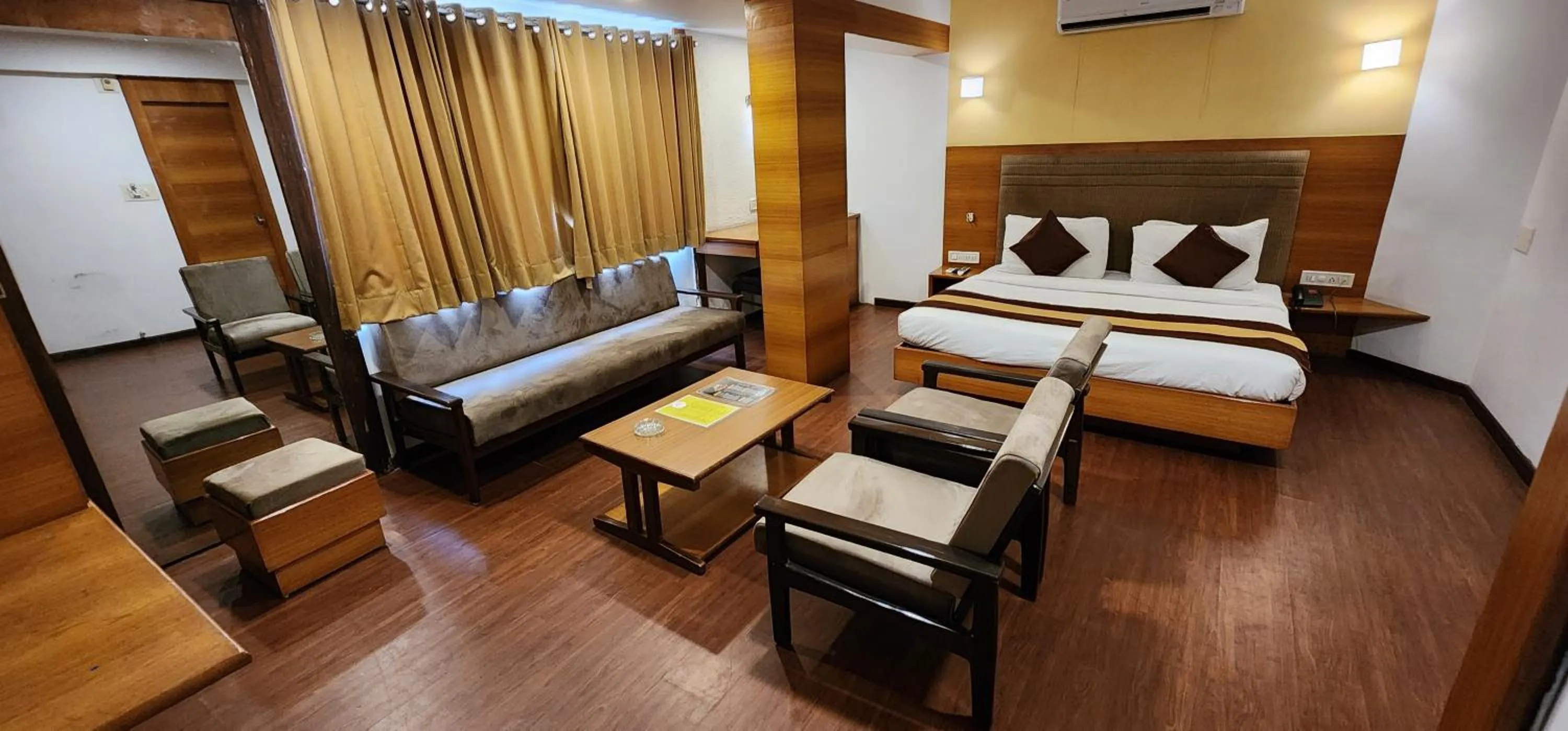 Seating area in Hotel Kanak