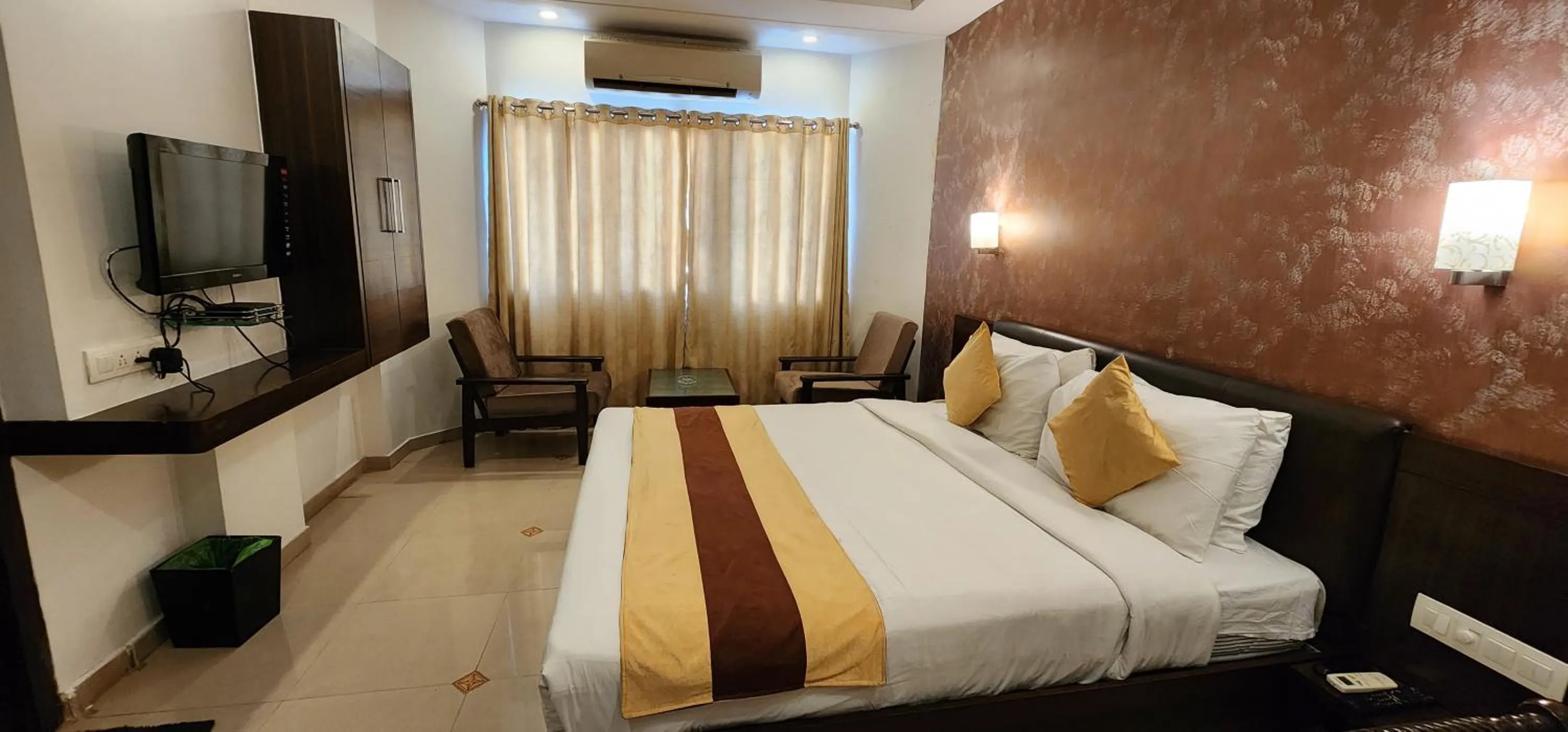 Bed in Hotel Kanak