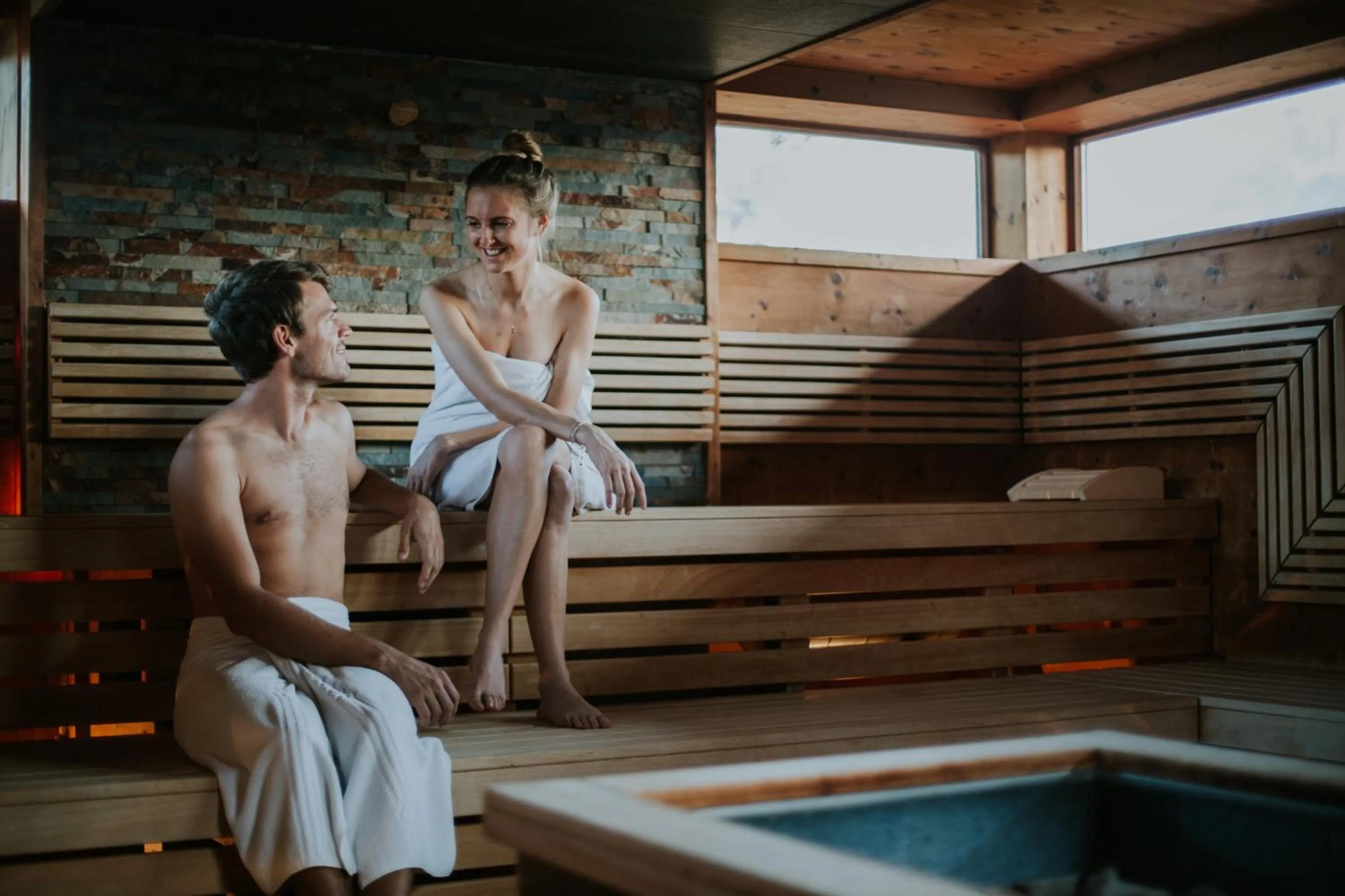 Sauna in G'sund & Natur Hotel Die Wasnerin - Adults Only