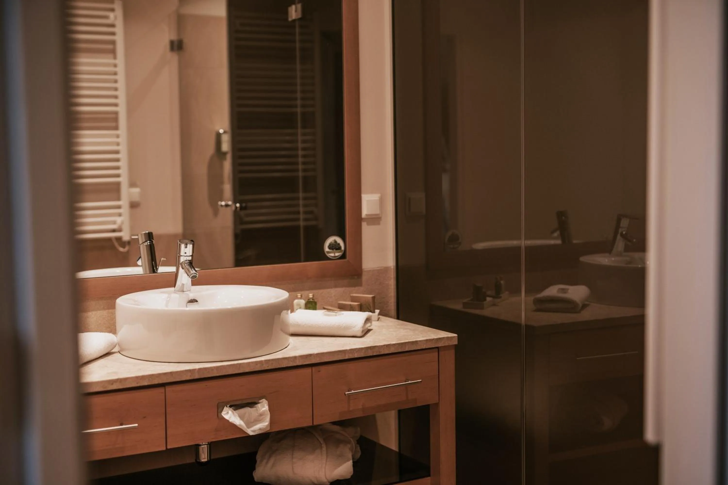 Bathroom in G'sund & Natur Hotel Die Wasnerin - Adults Only